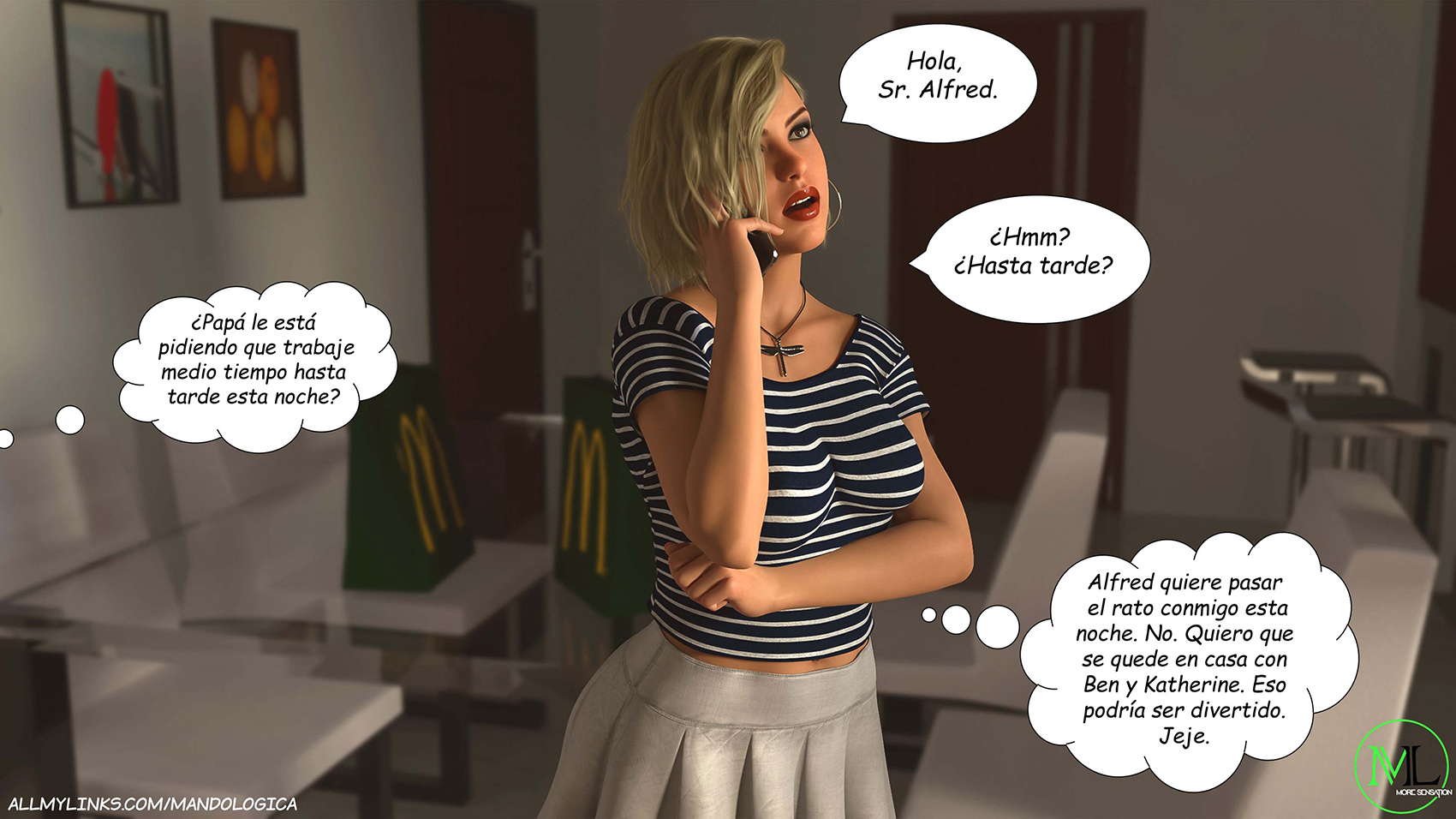 [Mandologica] FORBIDDEN Flames parte 6 (Comic Porn)