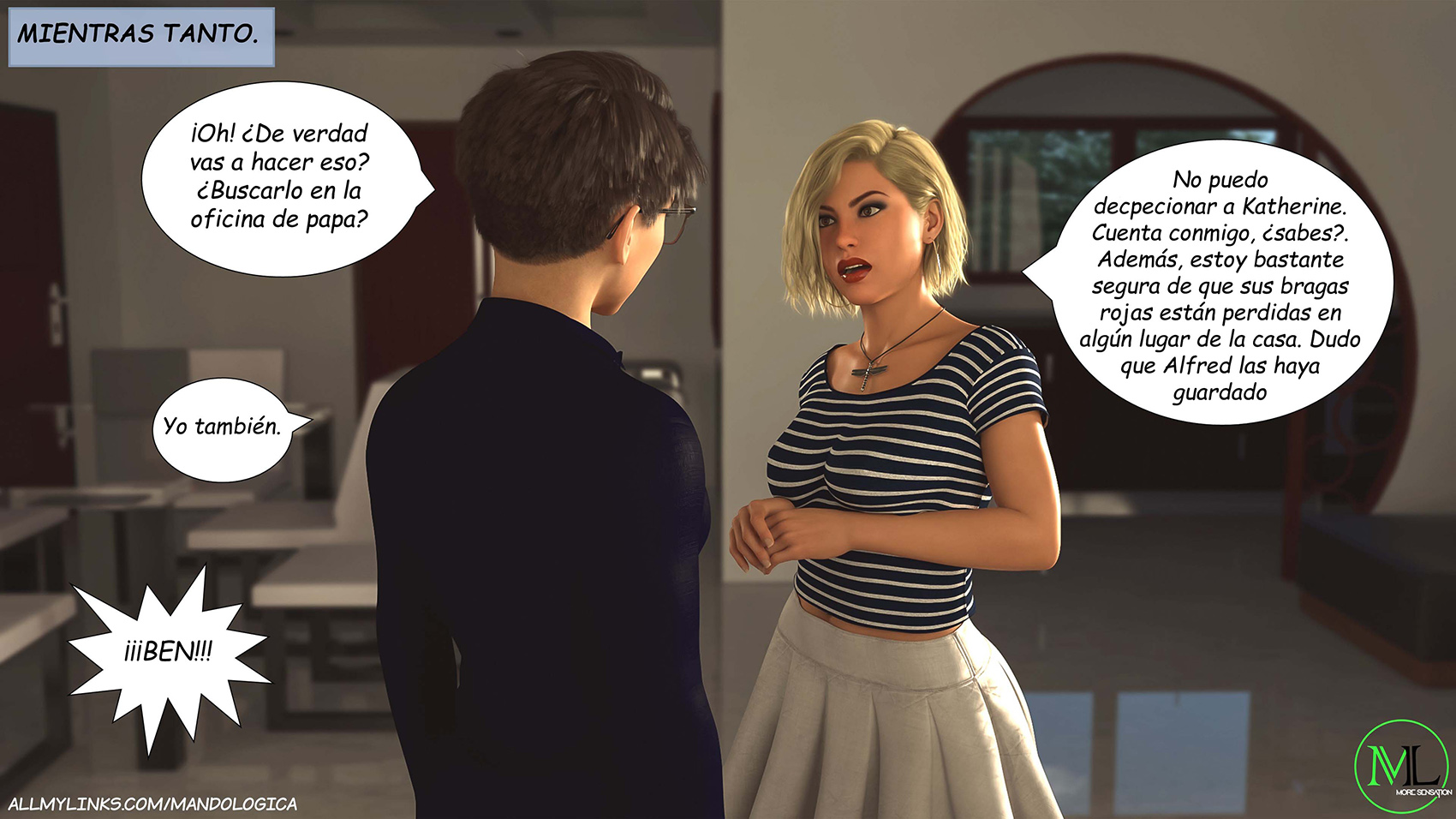 [Mandologica] FORBIDDEN Flames parte 6 (Comic Porn)