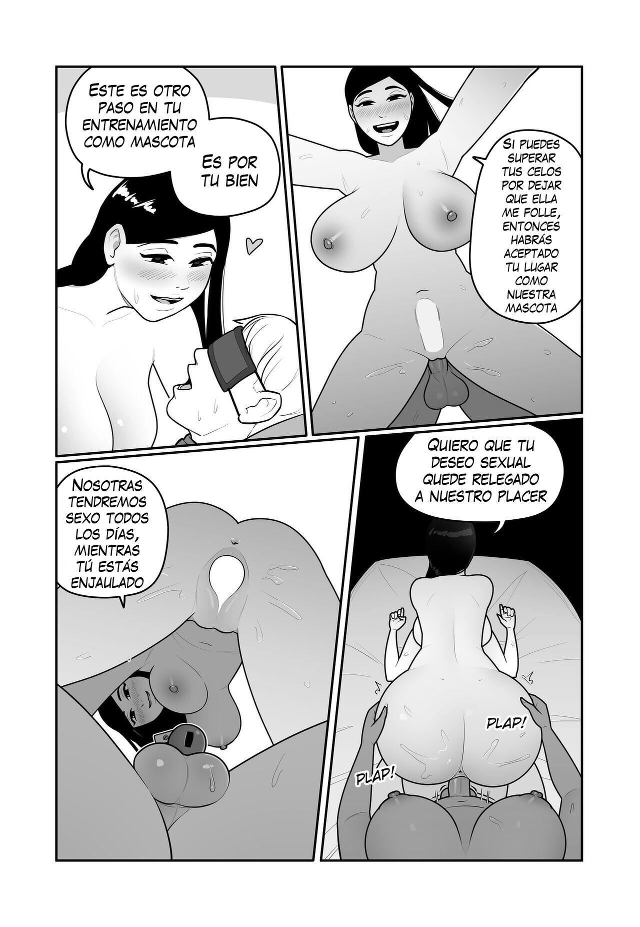 [Mare] Mi NOVIO es mi MASCOTA parte 2 (Comic Porn)