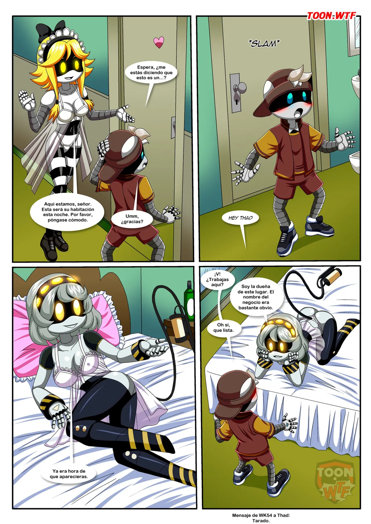 [Palcomix] Pleasure protocol (Murder Drones)