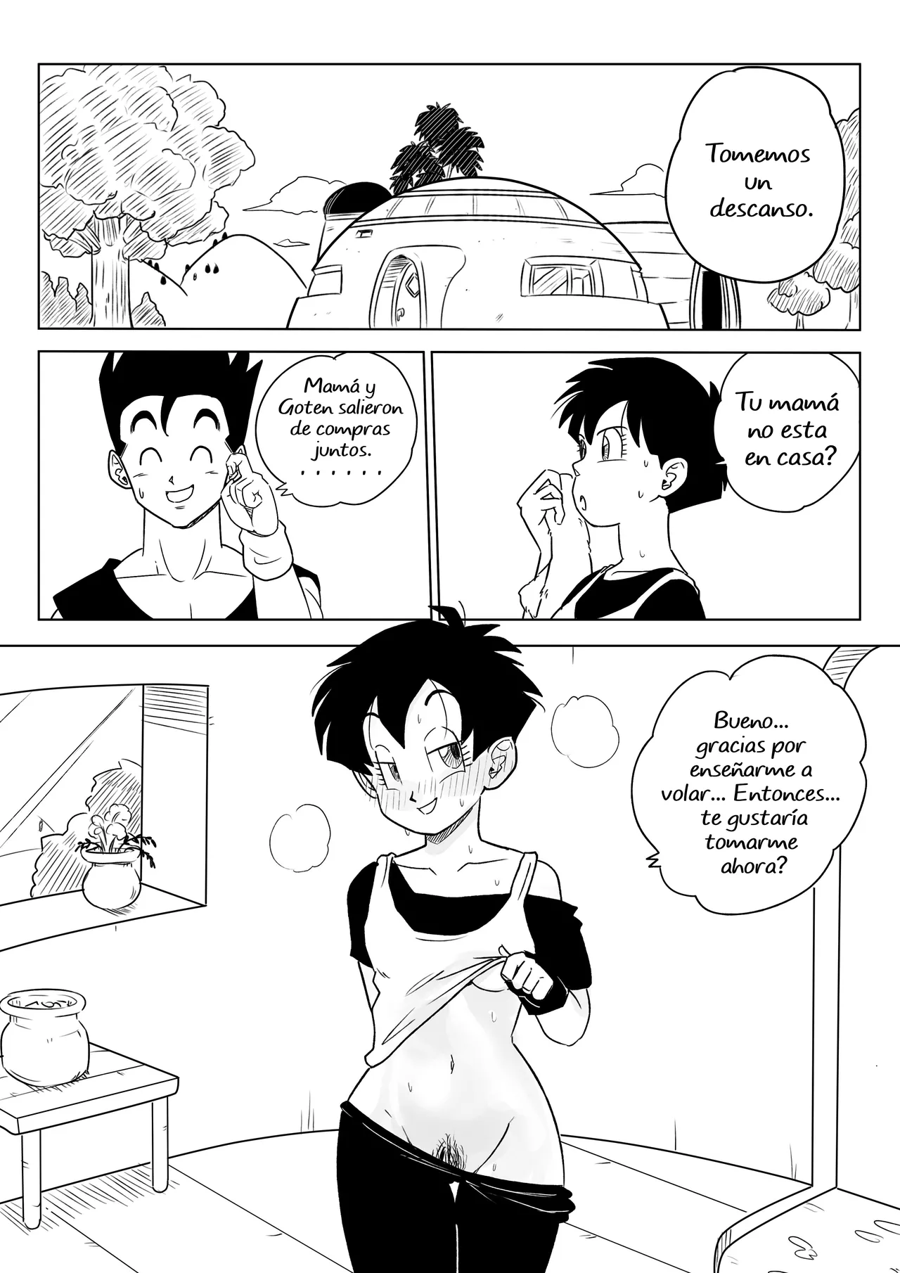 [Karafoo] A Thank You for teaching me how to fly (Dragon Ball Z)