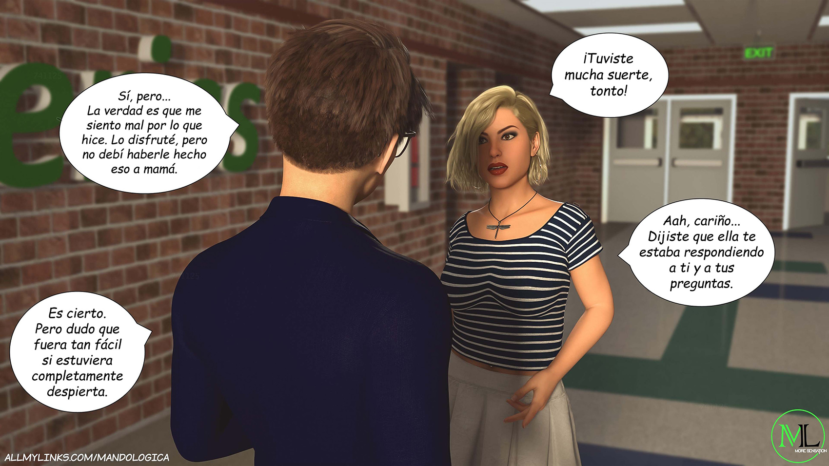 [Mandologica] FORBIDDEN Flames parte 6 (Comic Porn)