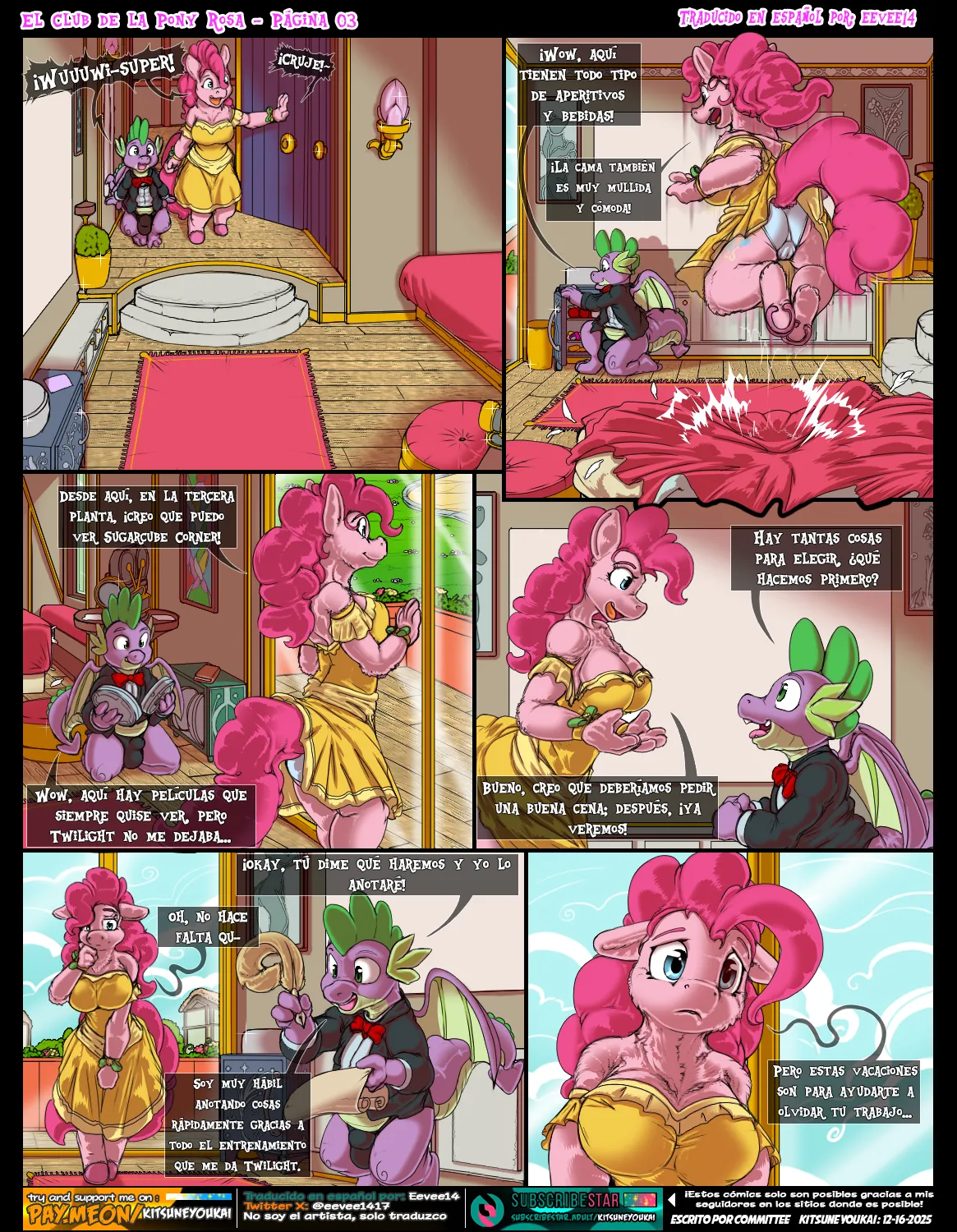 [Kitsune Youkai] El Club de la Poni Rosa (My Little Pony Friendship is Magic)