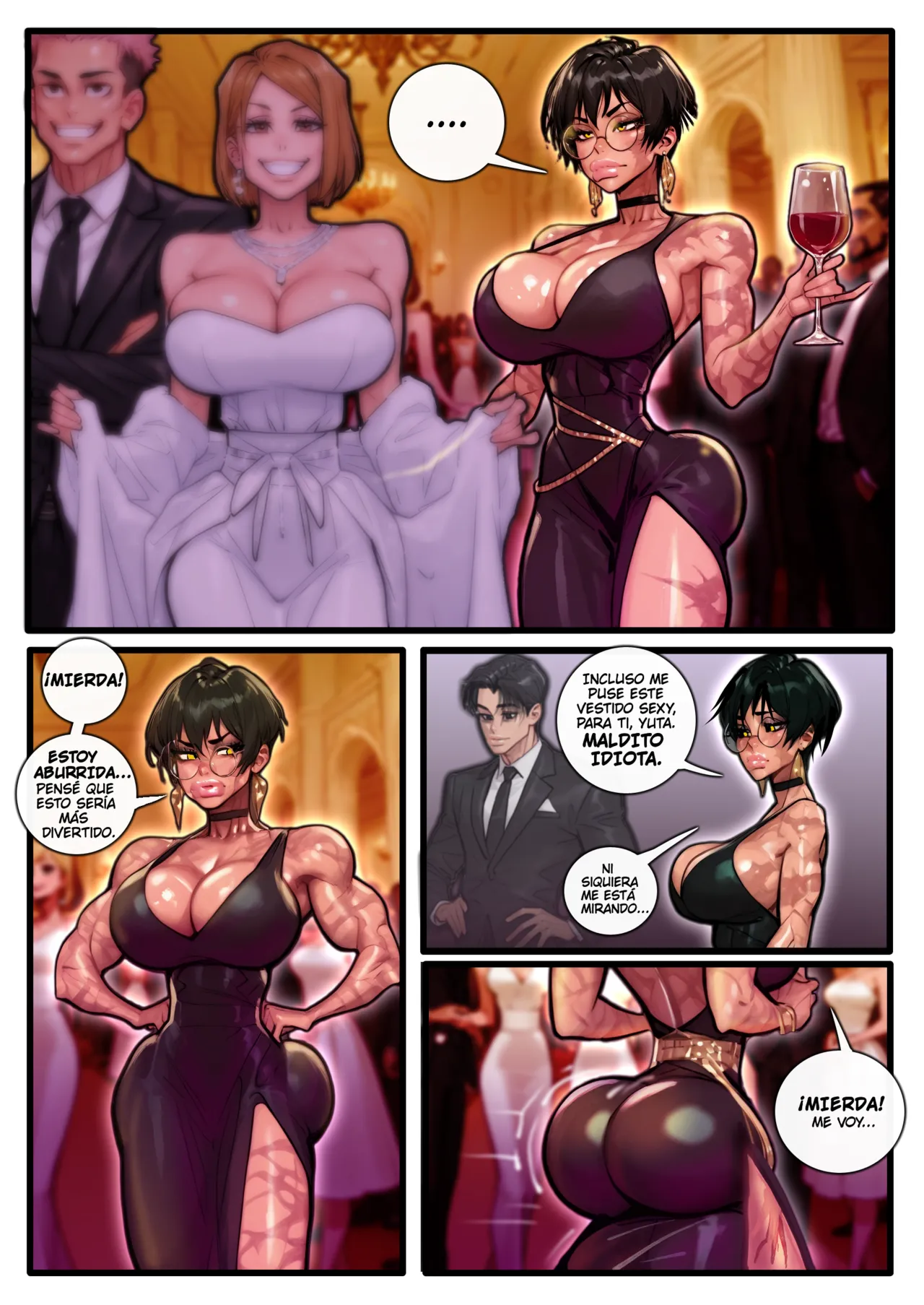 [Mr. Love] Maki & Toji_ Party to Pleasure (jujutsu kaisen)