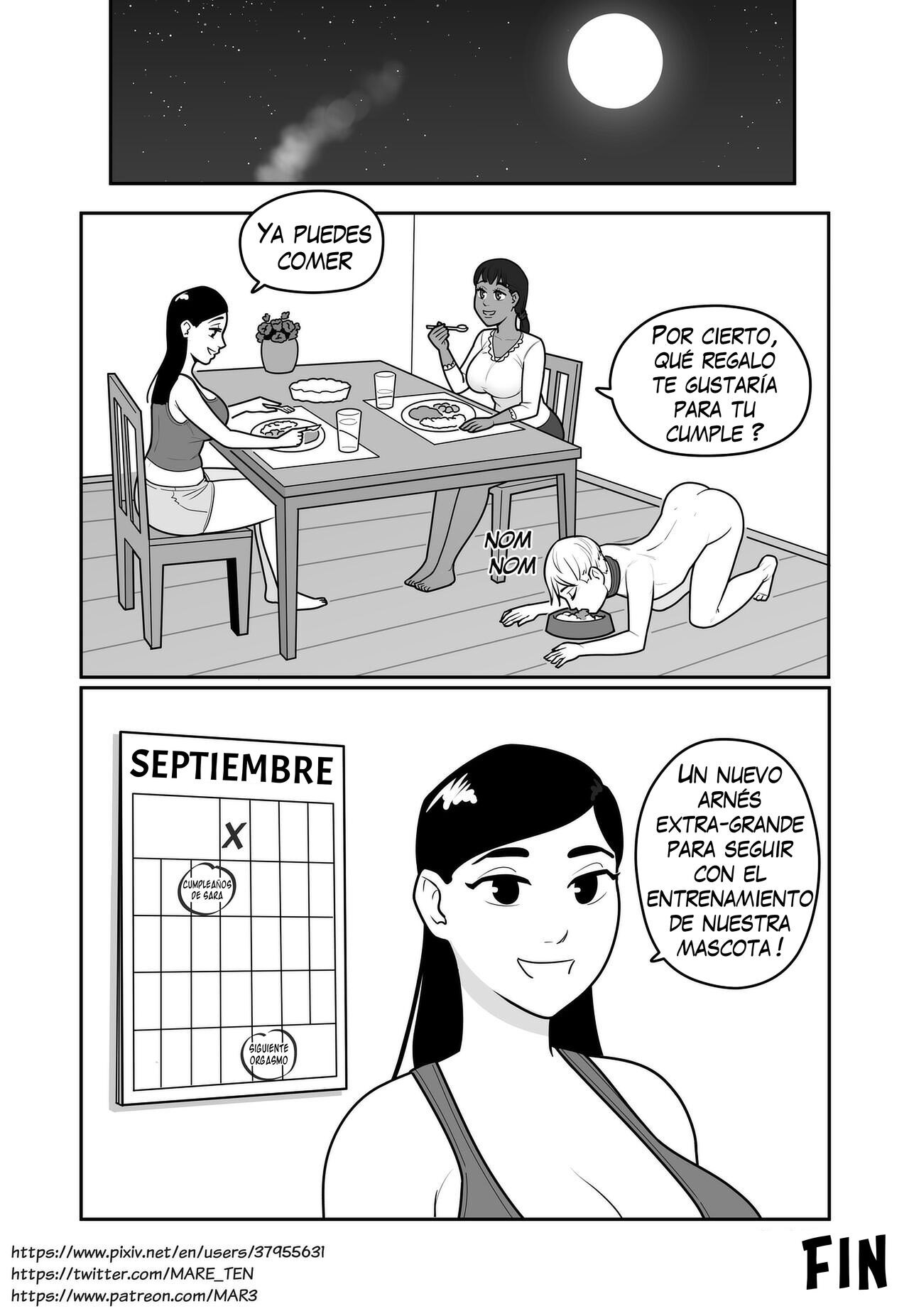 [Mare] Mi NOVIO es mi MASCOTA parte 2 (Comic Porn)