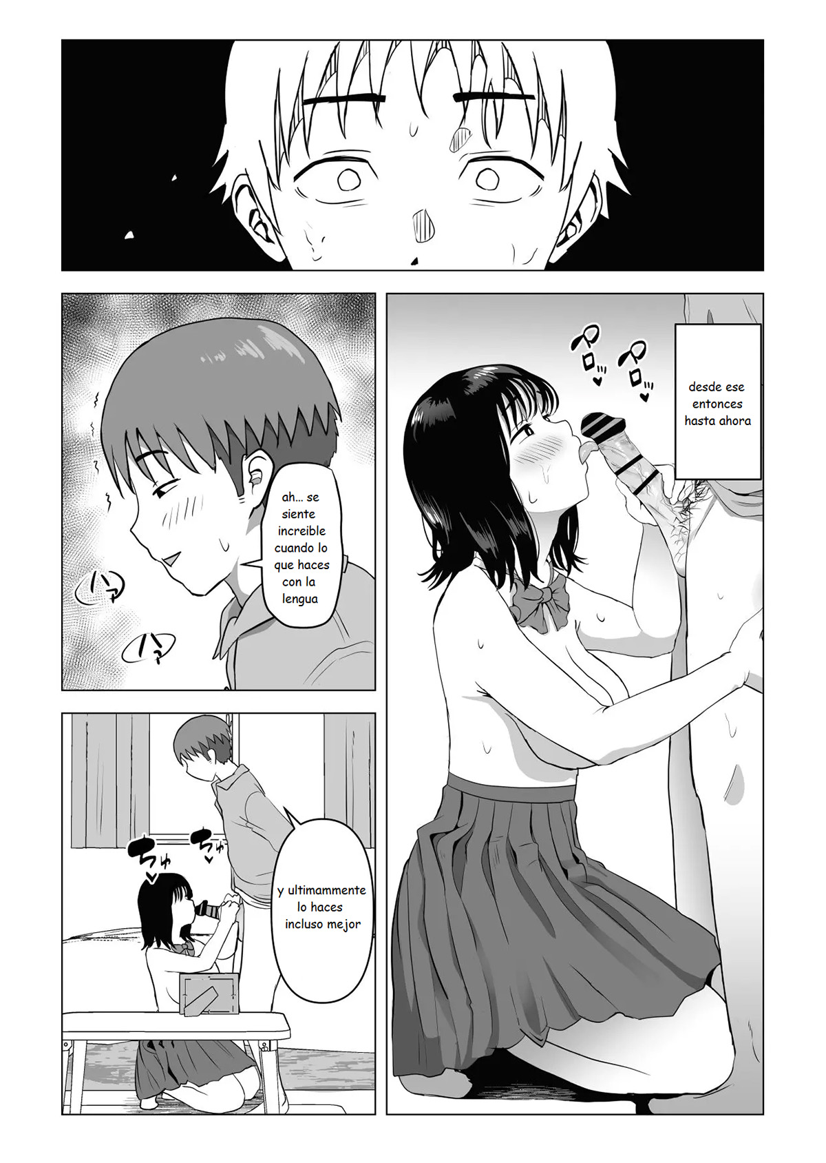 [Mochichimaru] Mi AMIGA de la INFANCIA de GRANDES PECHOS y mi HERMANO se han estado comportando raro (Comic Porn)