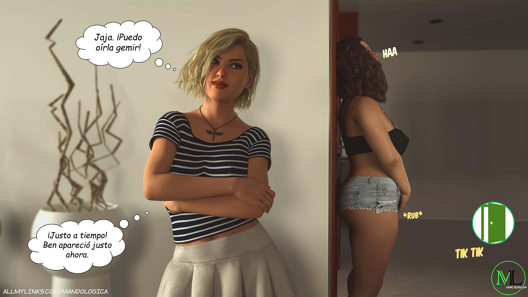 [Mandologica] FORBIDDEN Flames parte 6 (Comic Porn)