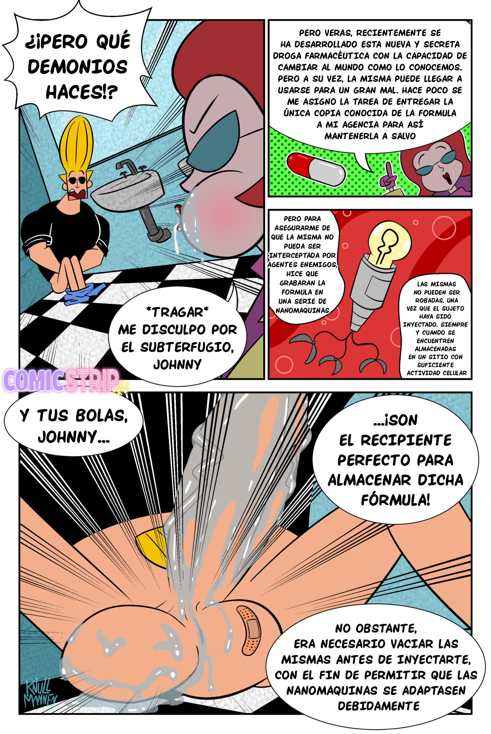 [Knullmannen] Una Gota de tu Semilla (Johnny Bravo)