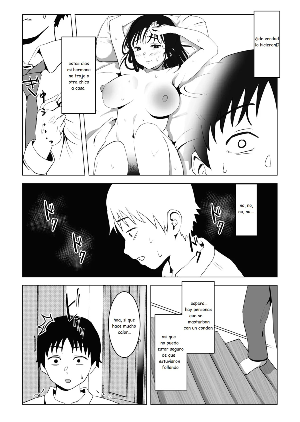 [Mochichimaru] Mi AMIGA de la INFANCIA de GRANDES PECHOS y mi HERMANO se han estado comportando raro (Comic Porn)