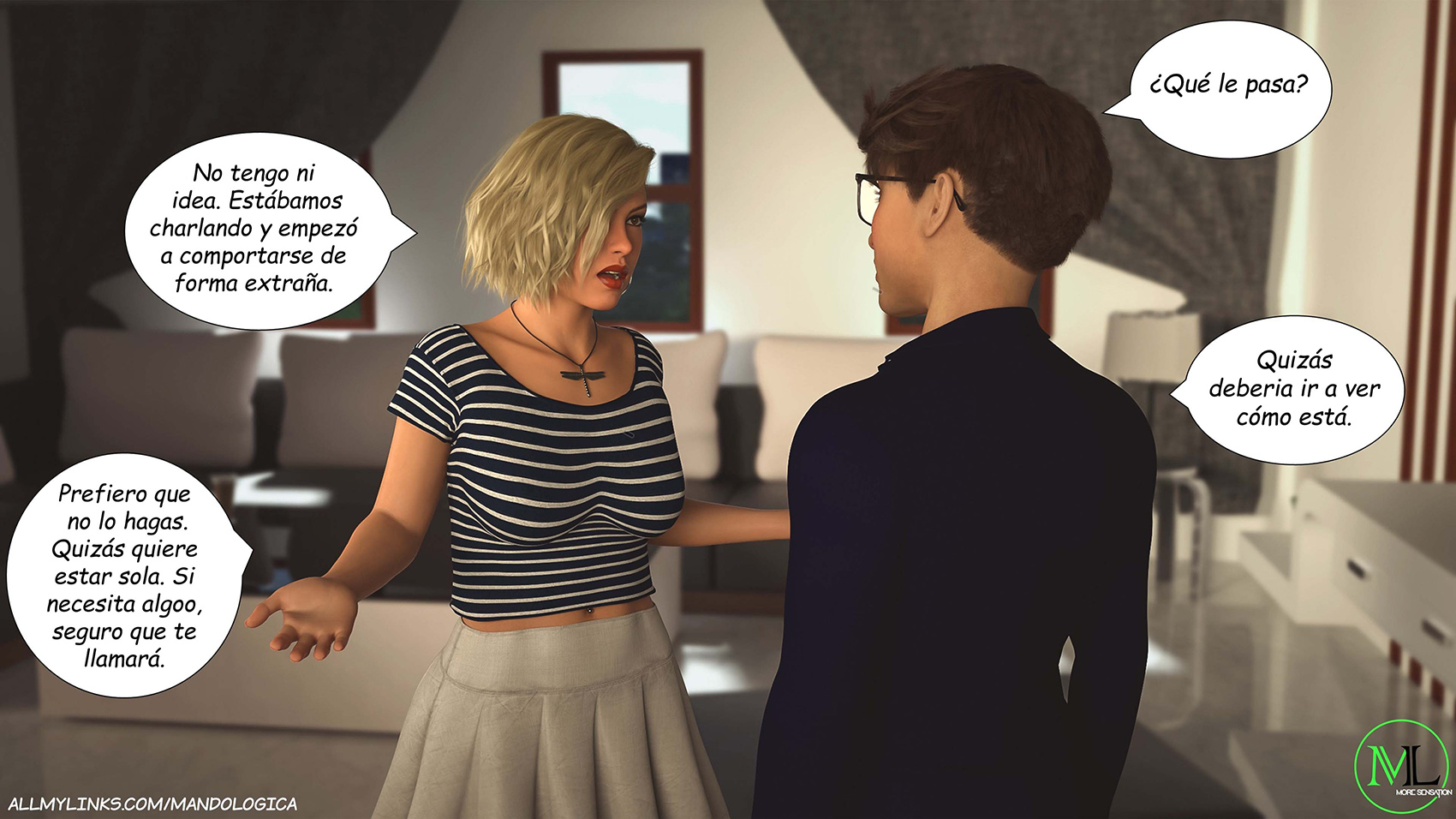 [Mandologica] FORBIDDEN Flames parte 6 (Comic Porn)