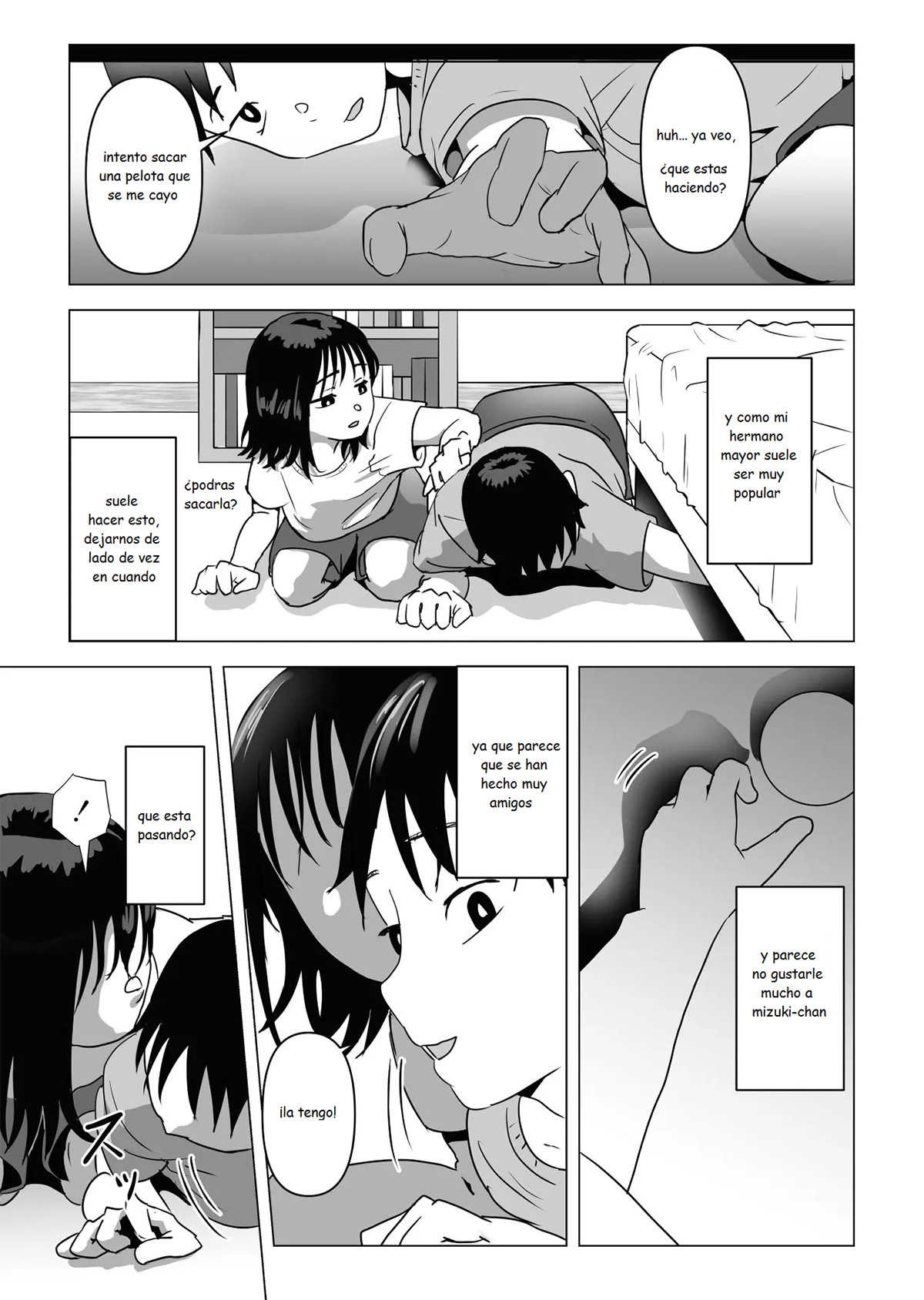 [Mochichimaru] Mi AMIGA de la INFANCIA de GRANDES PECHOS y mi HERMANO se han estado comportando raro (Comic Porn)