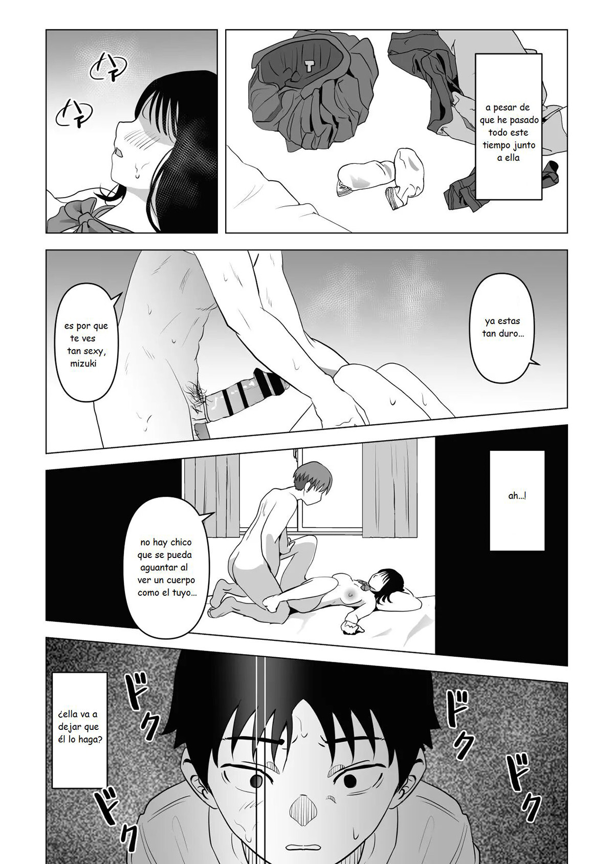 [Mochichimaru] Mi AMIGA de la INFANCIA de GRANDES PECHOS y mi HERMANO se han estado comportando raro (Comic Porn)