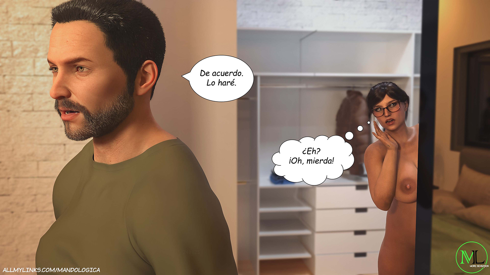 [Mandologica] FORBIDDEN Flames parte 6 (Comic Porn)