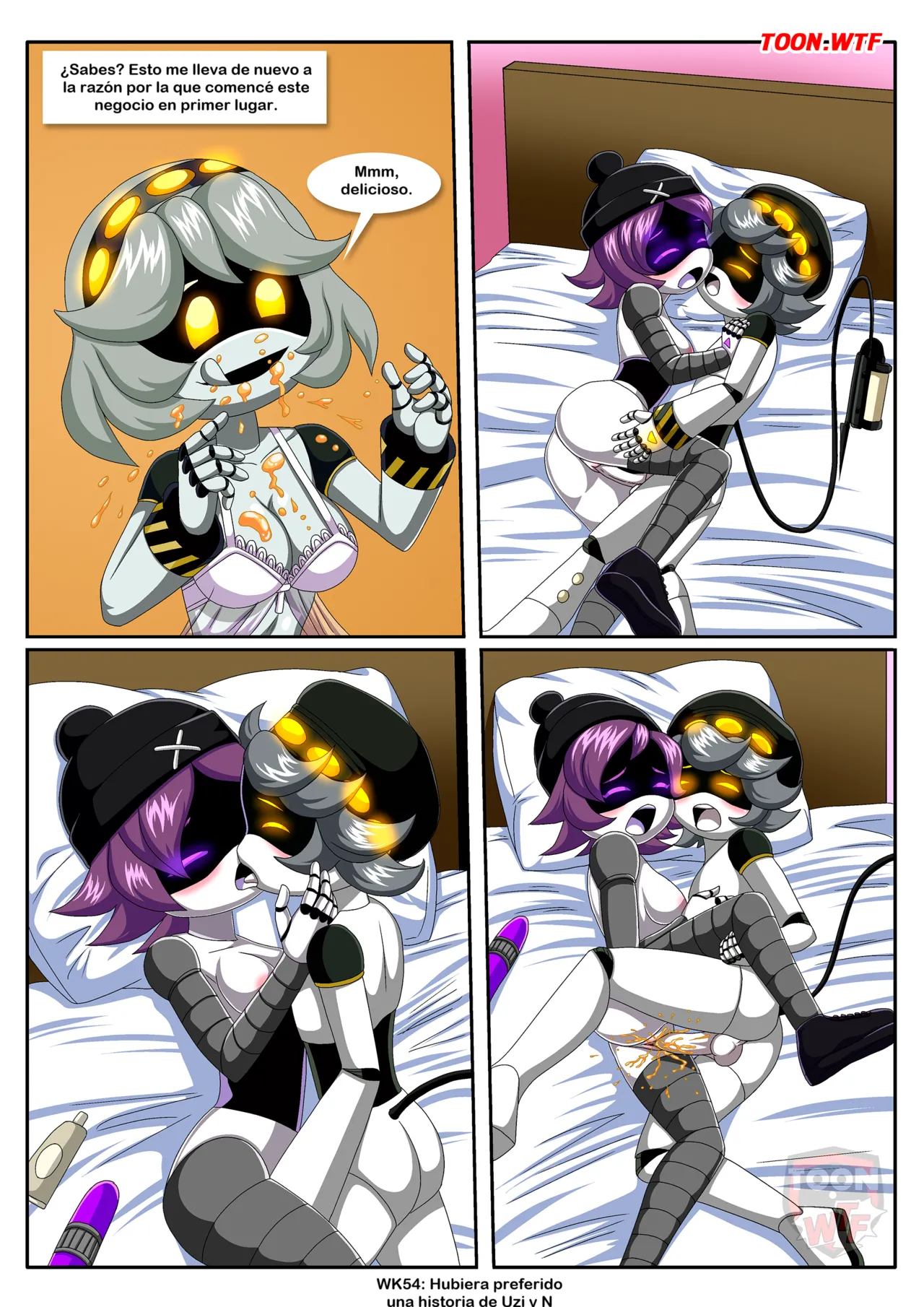 [Palcomix] Pleasure protocol (Murder Drones)