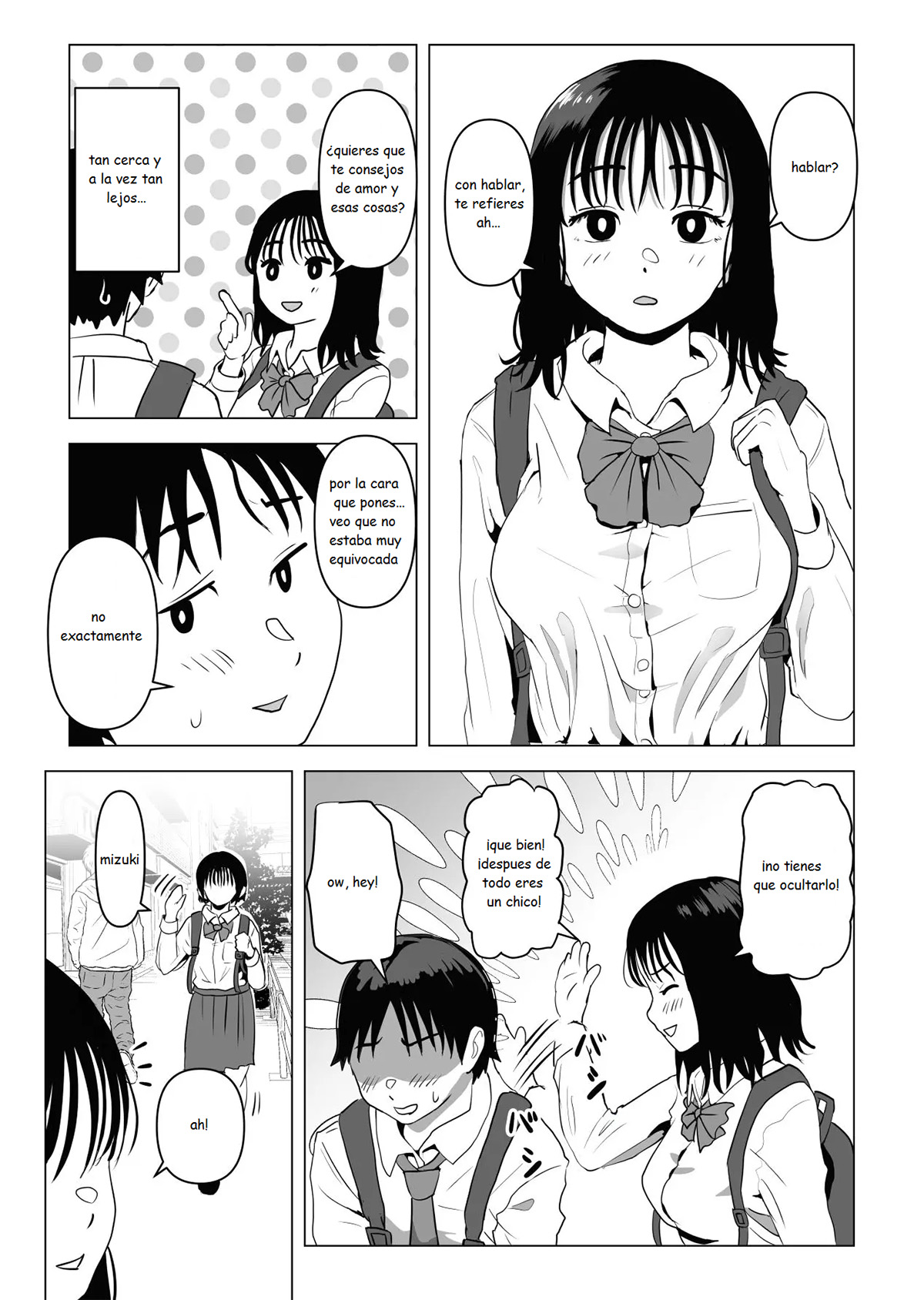 [Mochichimaru] Mi AMIGA de la INFANCIA de GRANDES PECHOS y mi HERMANO se han estado comportando raro (Comic Porn)