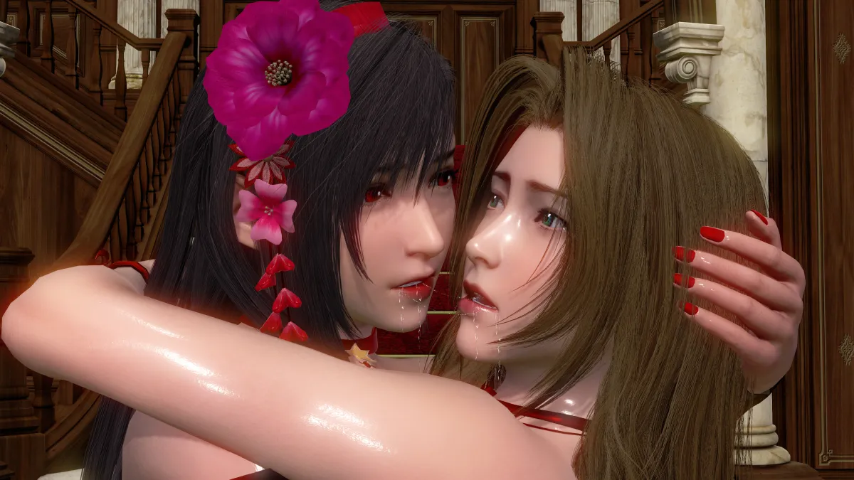 [PeoPex] Aerith and Tifa (Final Fantasy VII)