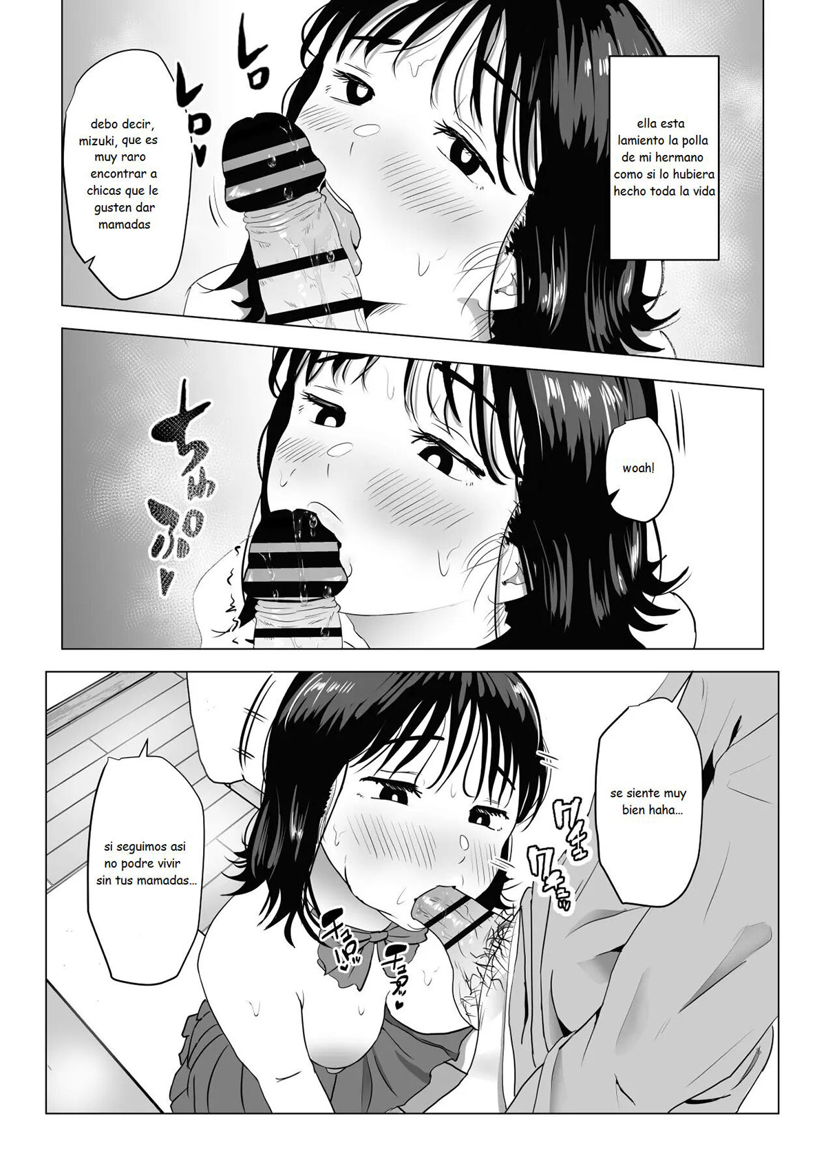 [Mochichimaru] Mi AMIGA de la INFANCIA de GRANDES PECHOS y mi HERMANO se han estado comportando raro (Comic Porn)