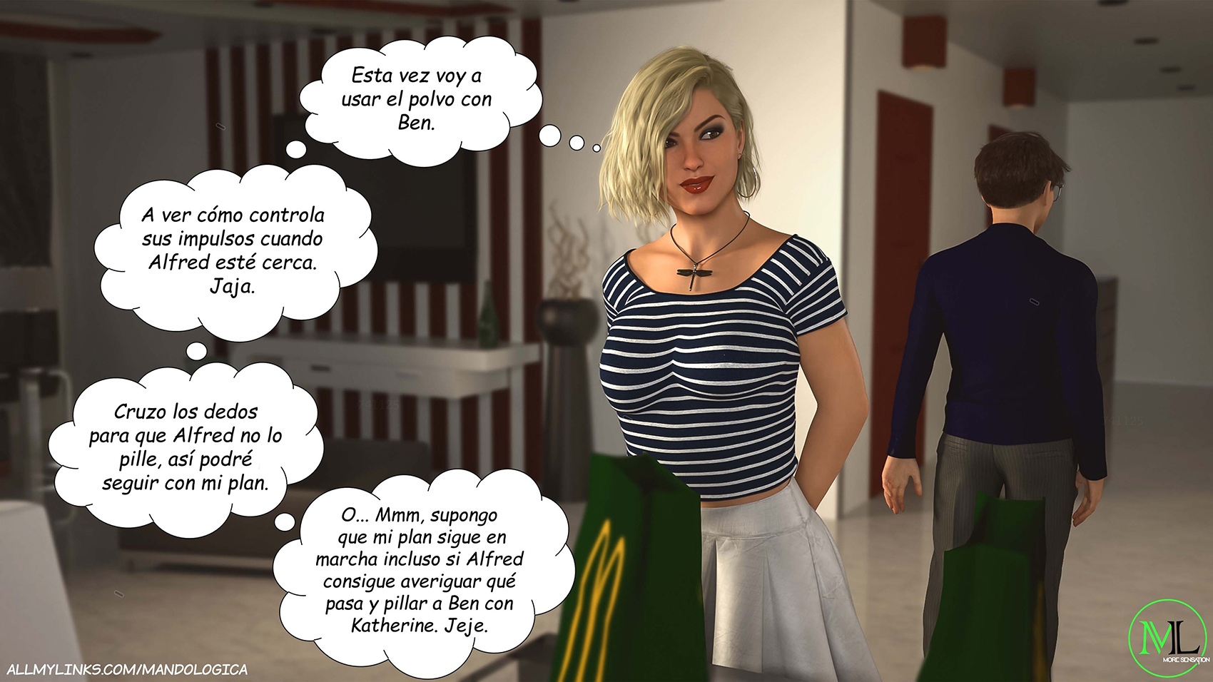 [Mandologica] FORBIDDEN Flames parte 6 (Comic Porn)
