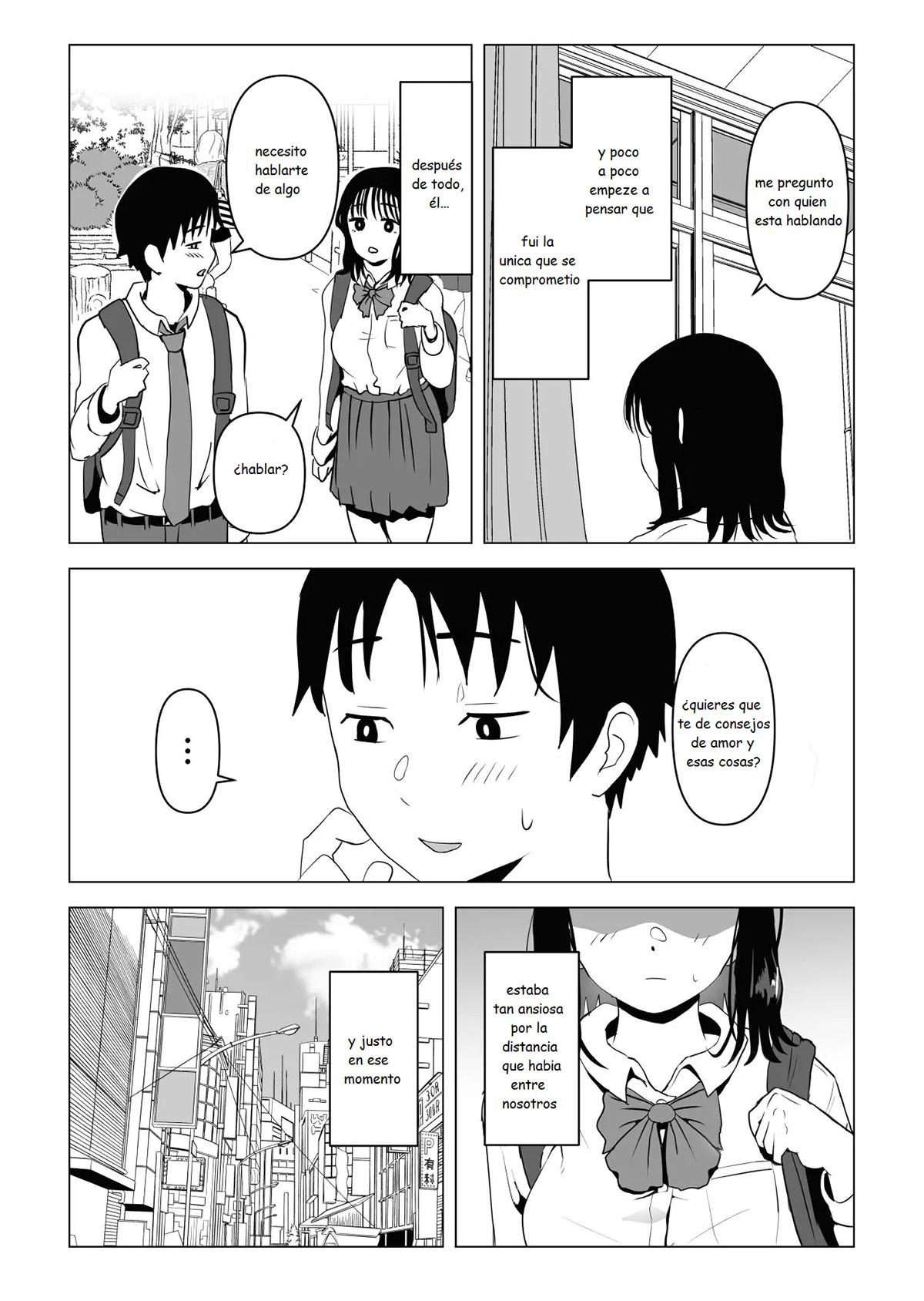 [Mochichimaru] Mi AMIGA de la INFANCIA de GRANDES PECHOS y mi HERMANO se han estado comportando raro (Comic Porn)