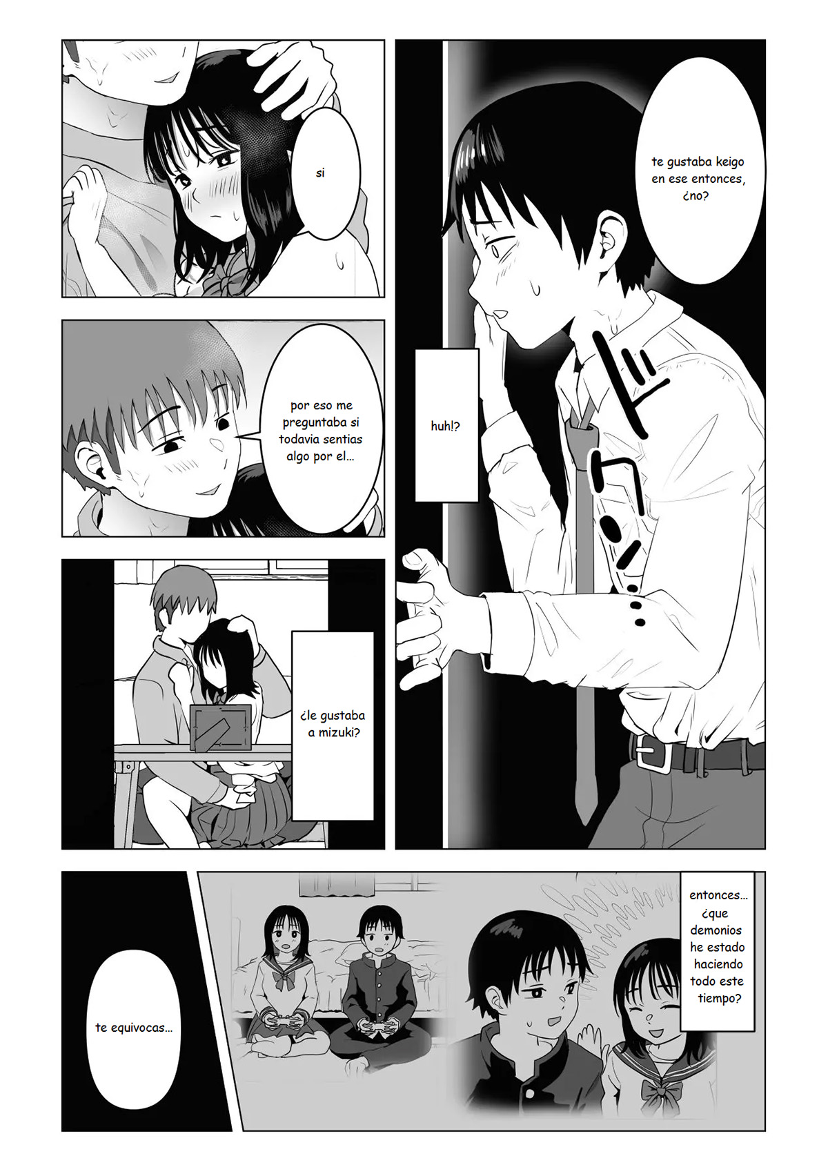[Mochichimaru] Mi AMIGA de la INFANCIA de GRANDES PECHOS y mi HERMANO se han estado comportando raro (Comic Porn)