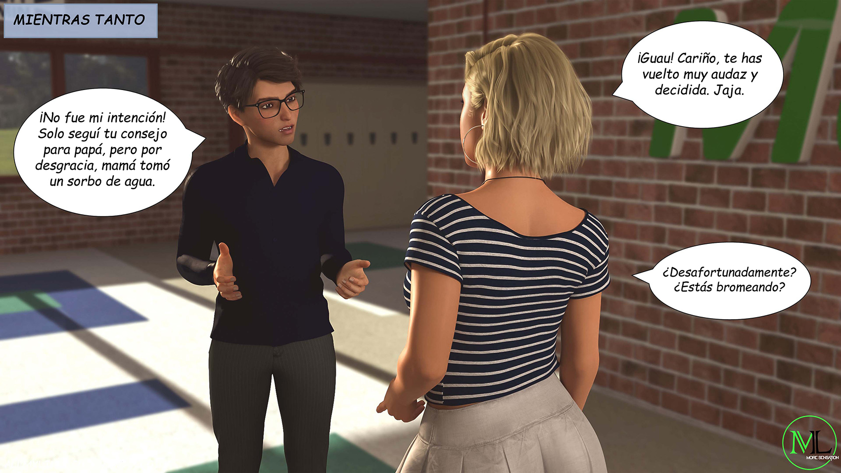 [Mandologica] FORBIDDEN Flames parte 6 (Comic Porn)