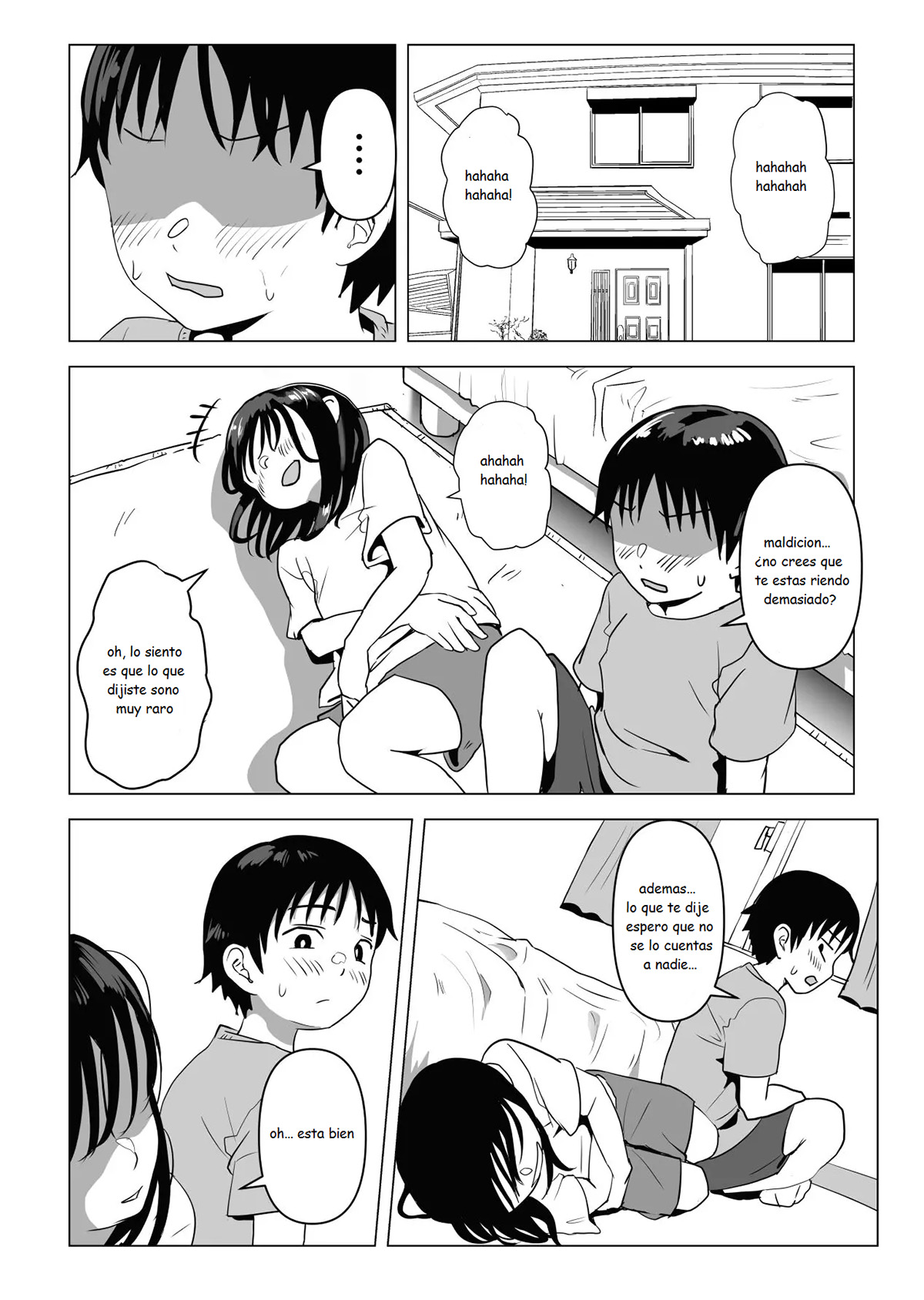 [Mochichimaru] Mi AMIGA de la INFANCIA de GRANDES PECHOS y mi HERMANO se han estado comportando raro (Comic Porn)