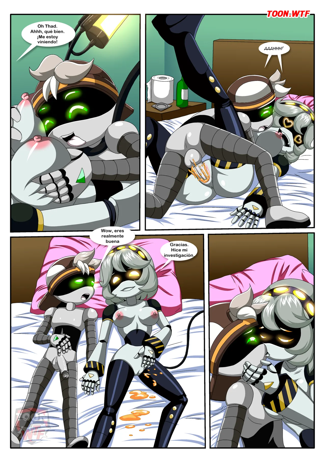 [Palcomix] Pleasure protocol (Murder Drones)