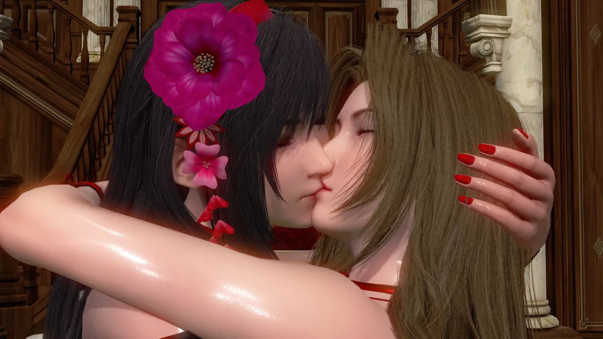 [PeoPex] Aerith and Tifa (Final Fantasy VII)