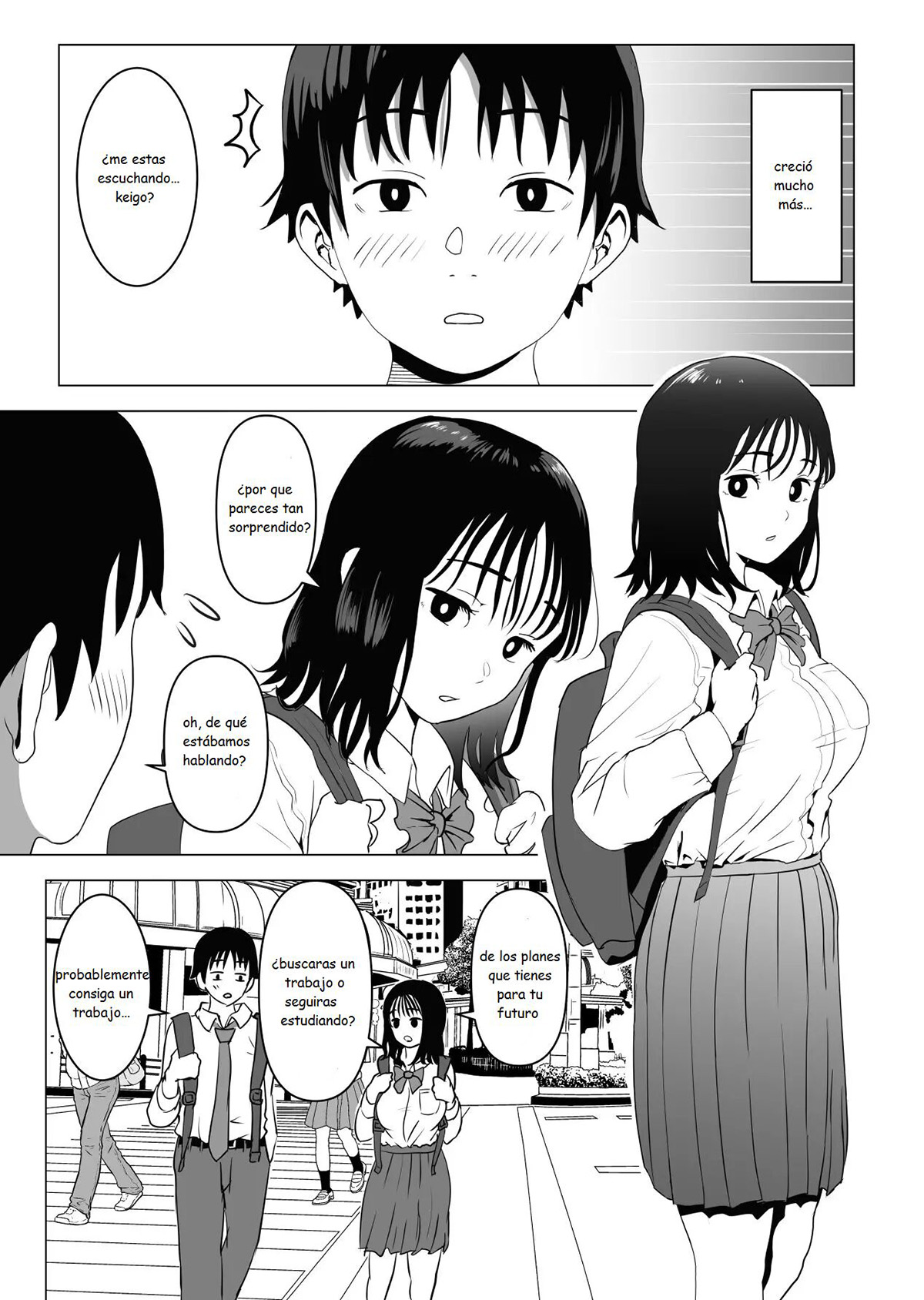 [Mochichimaru] Mi AMIGA de la INFANCIA de GRANDES PECHOS y mi HERMANO se han estado comportando raro (Comic Porn)
