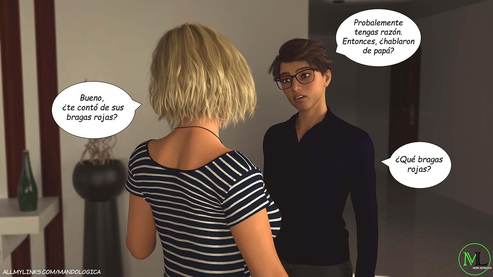 [Mandologica] FORBIDDEN Flames parte 6 (Comic Porn)