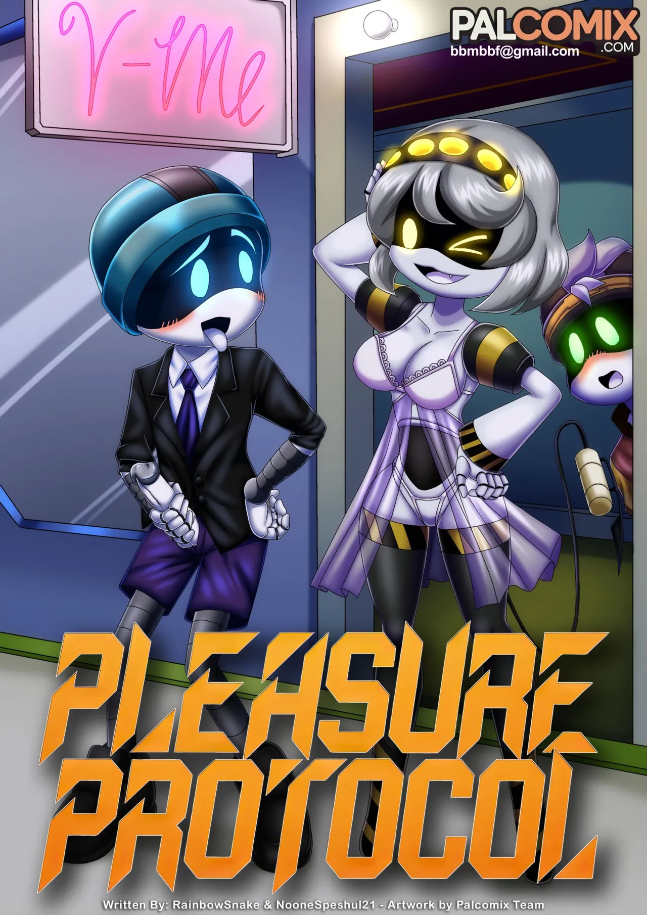 [Palcomix] Pleasure protocol (Murder Drones)