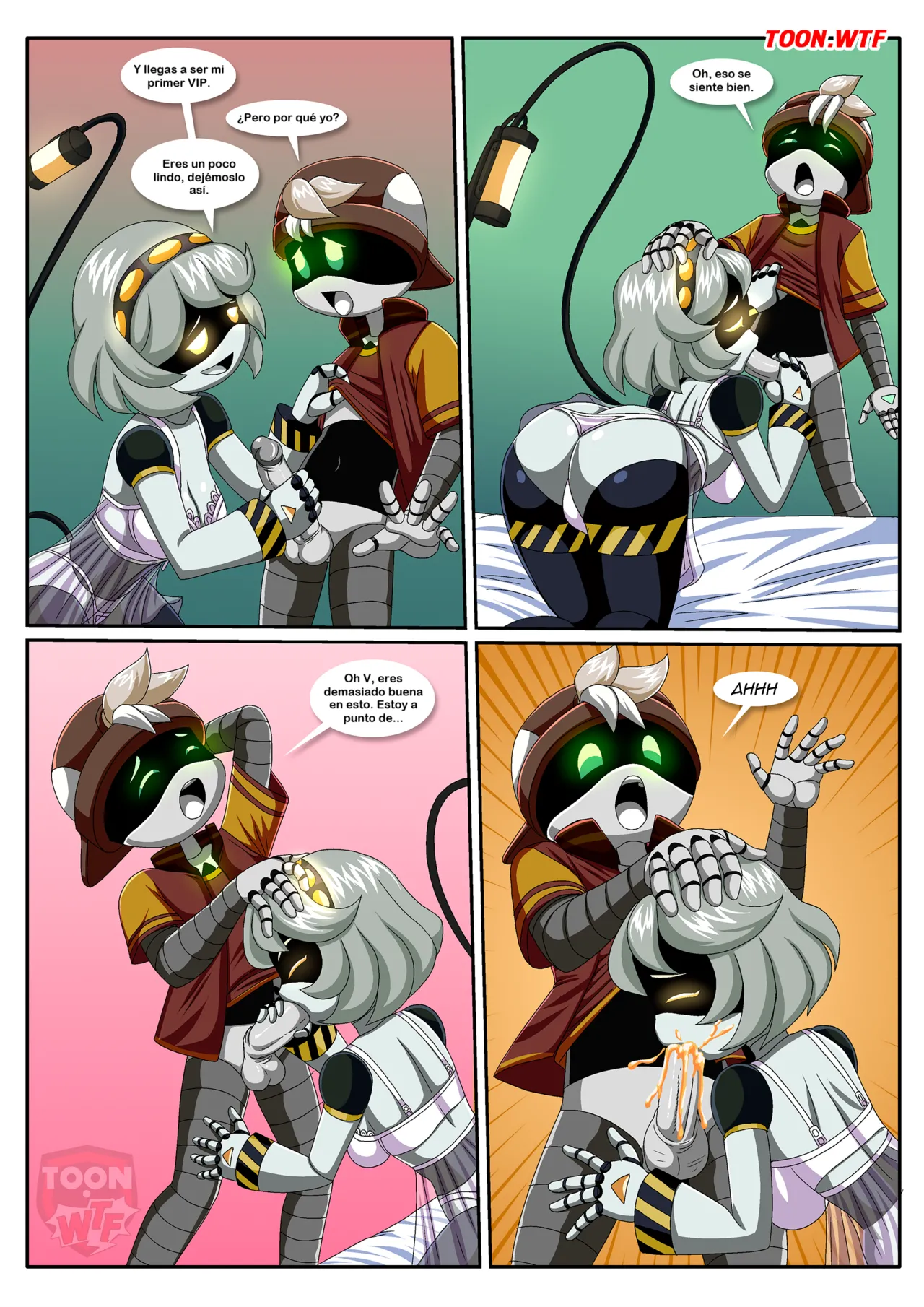 [Palcomix] Pleasure protocol (Murder Drones)