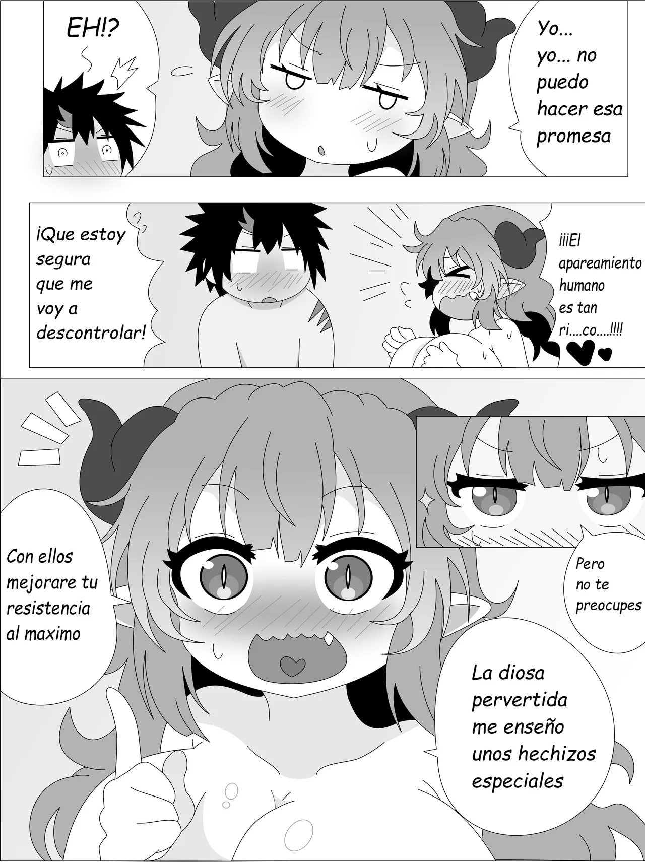 [Yami Neko] Viviendo con una Dragona Caotica Version H (Miss Kobayashi’s Dragon Maid)