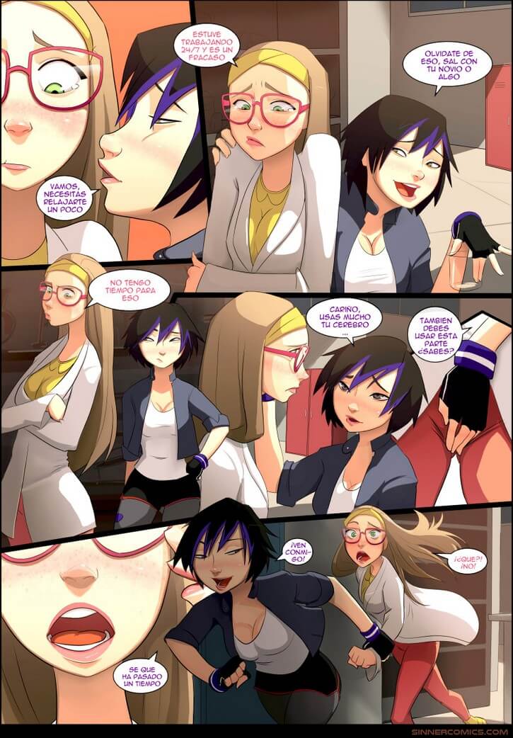 [Sillygirl] Big Sloppy Fingers (Big Hero 6)