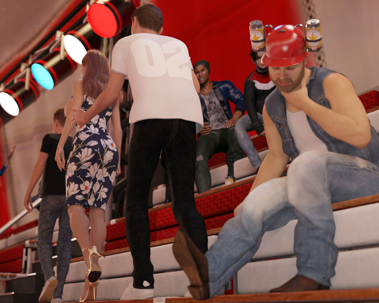[Fascinum] The Big CARNIVAL CIRCUS parte 4 (Comic Porn)