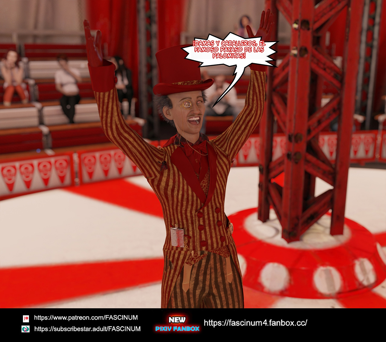 [Fascinum] The Big CARNIVAL CIRCUS parte 1 (Comic Porn)