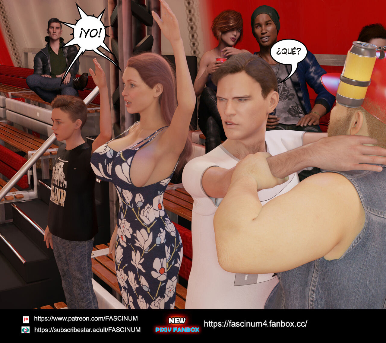 [Fascinum] The Big CARNIVAL CIRCUS parte 3 (Comic Porn)