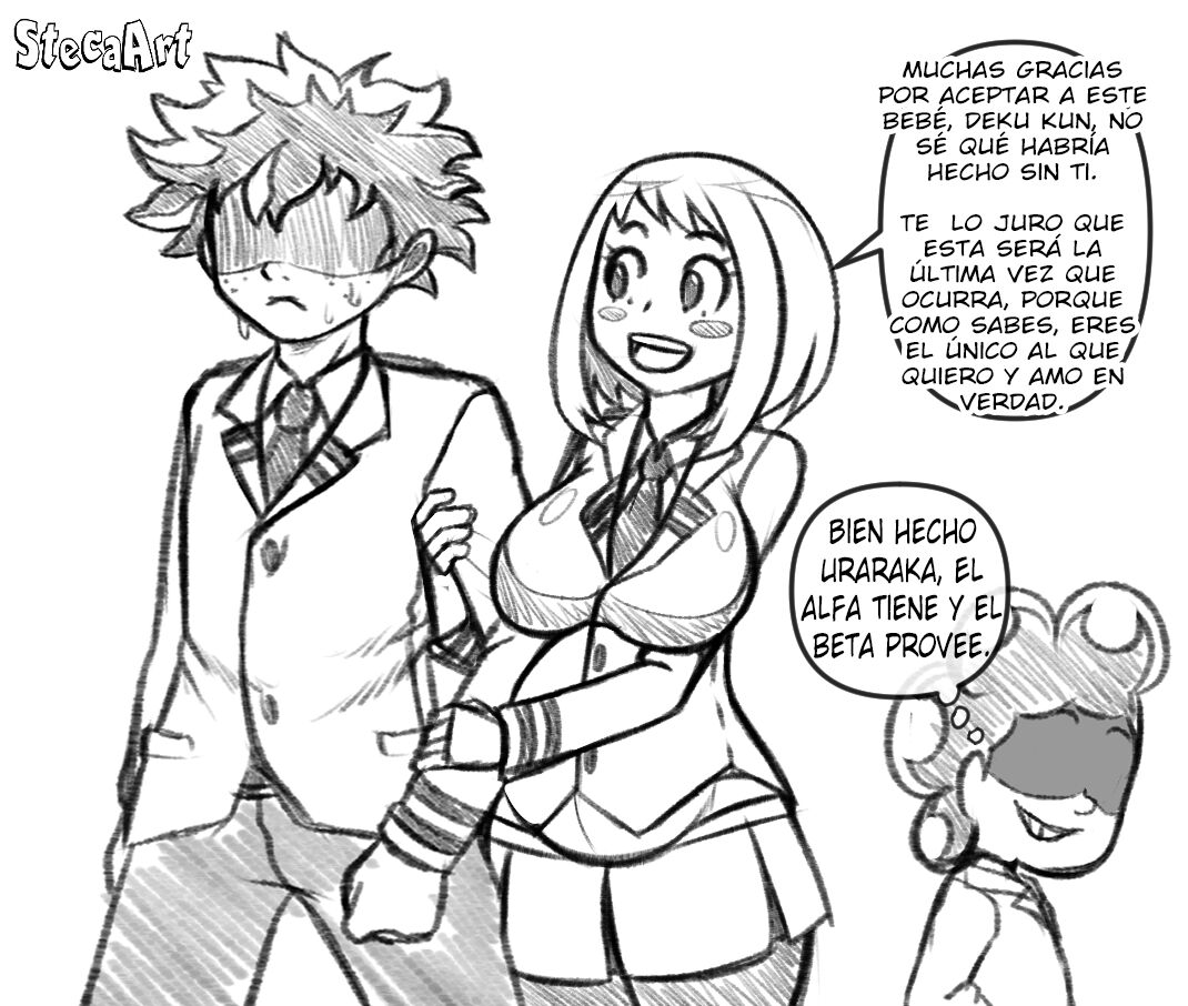 [StecaArt] MINETA x URARAKA (My Hero Academia)