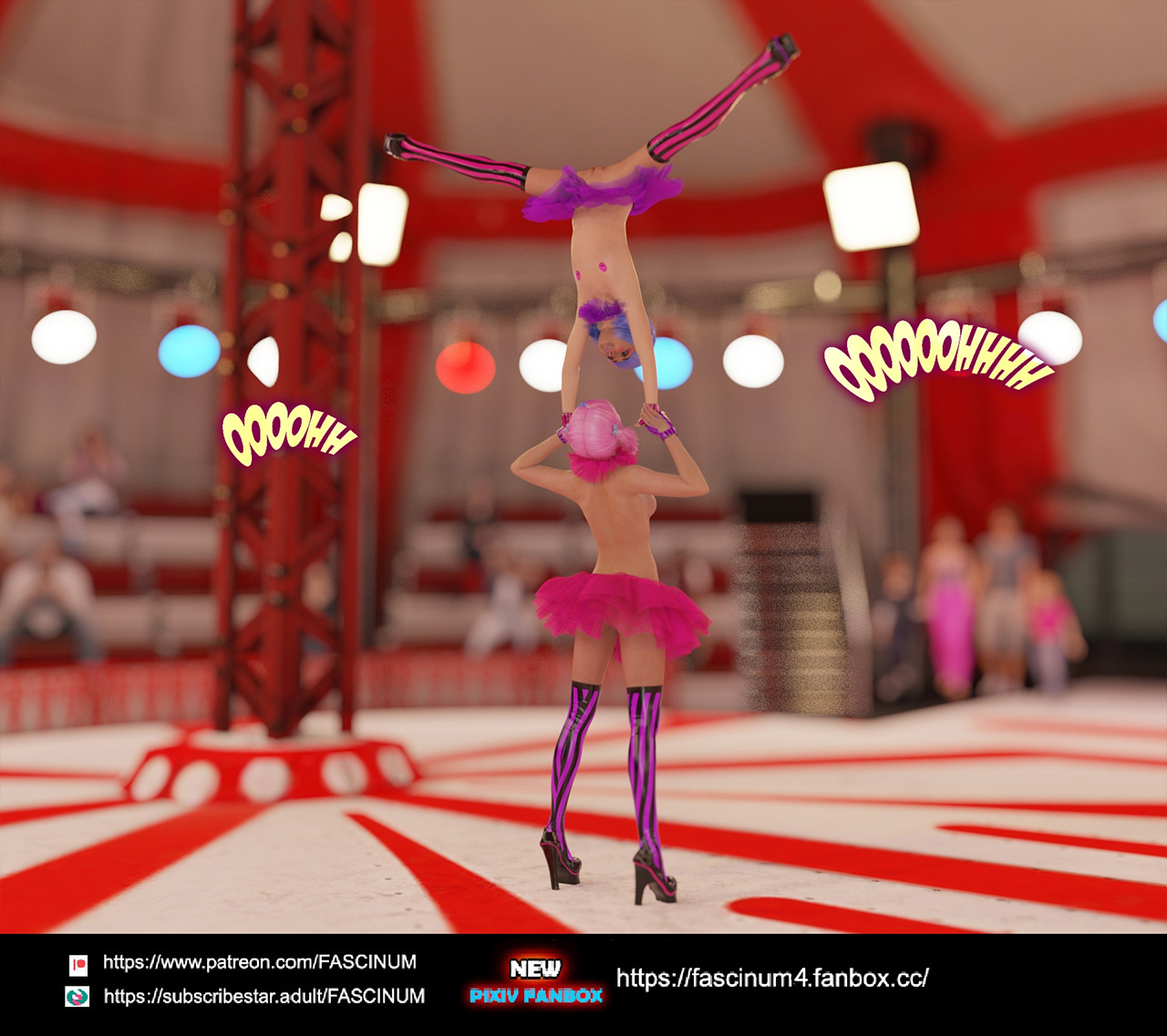 [Fascinum] The Big CARNIVAL CIRCUS parte 1 (Comic Porn)