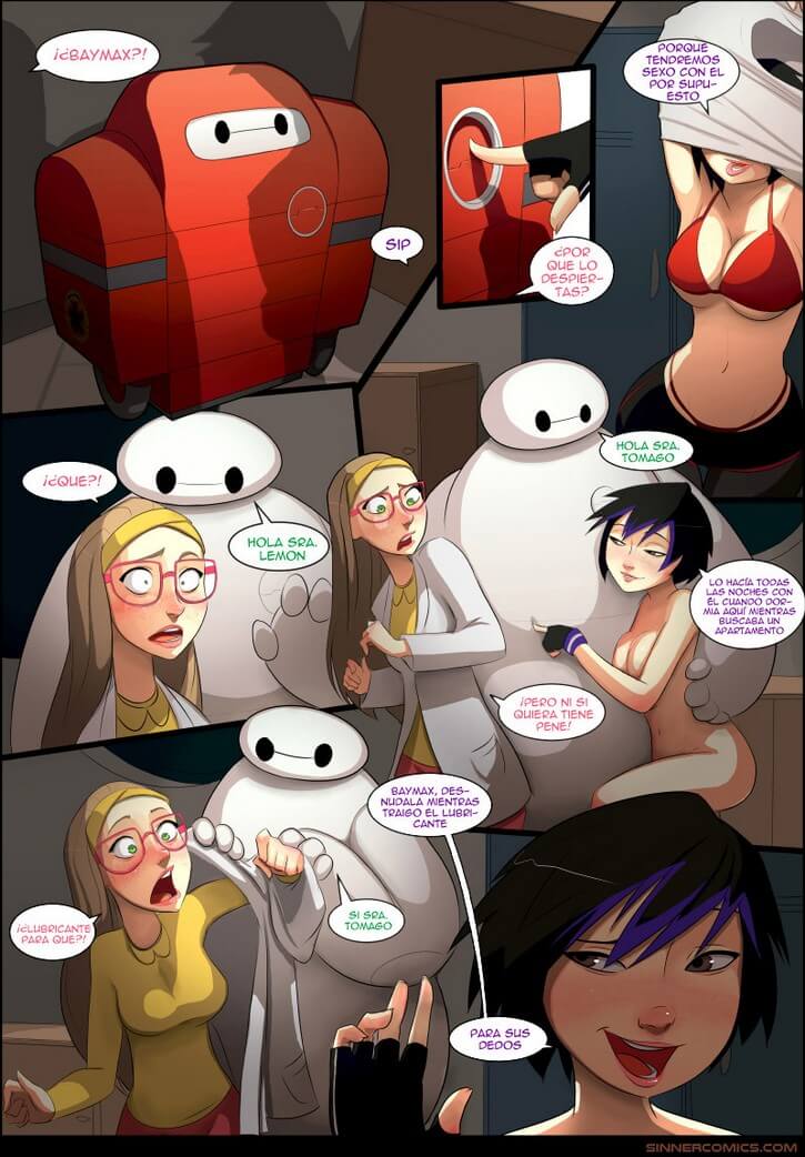 [Sillygirl] Big Sloppy Fingers (Big Hero 6)