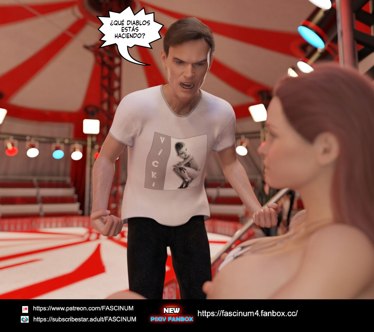 [Fascinum] The Big CARNIVAL CIRCUS parte 3 (Comic Porn)