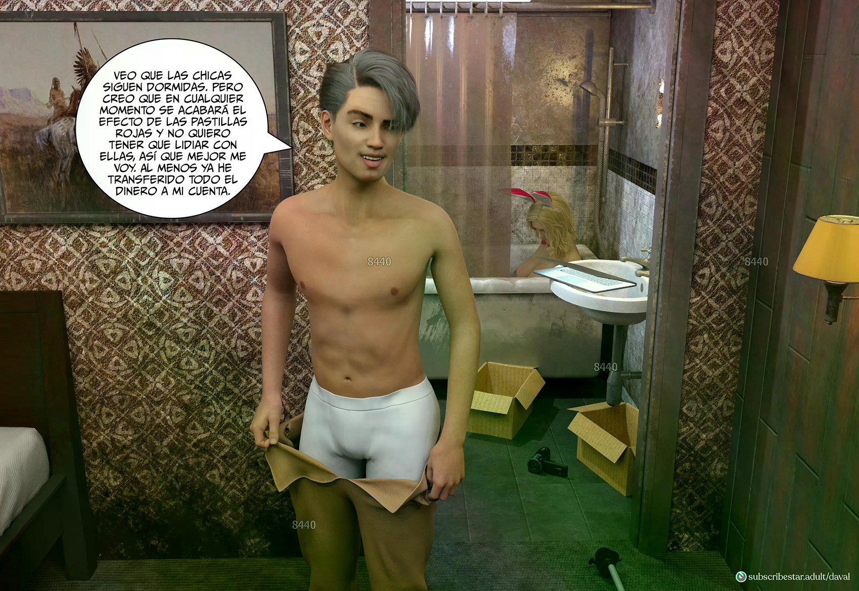 [Daval3D] IMMORAL Desires parte 13 (Comic Porn)