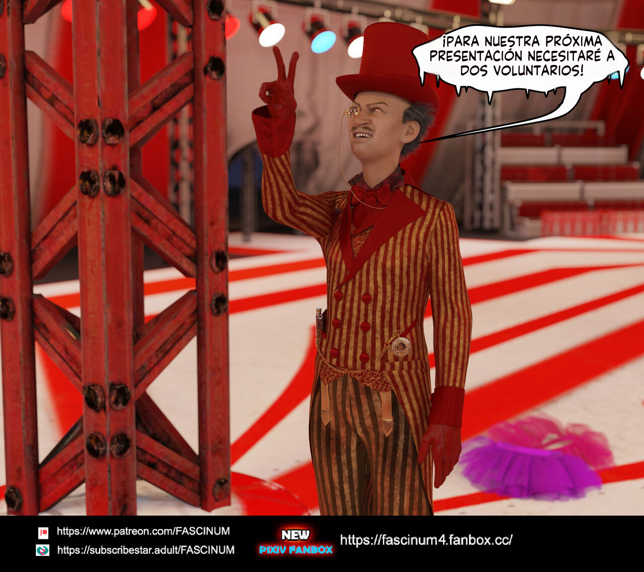 [Fascinum] The Big CARNIVAL CIRCUS parte 3 (Comic Porn)