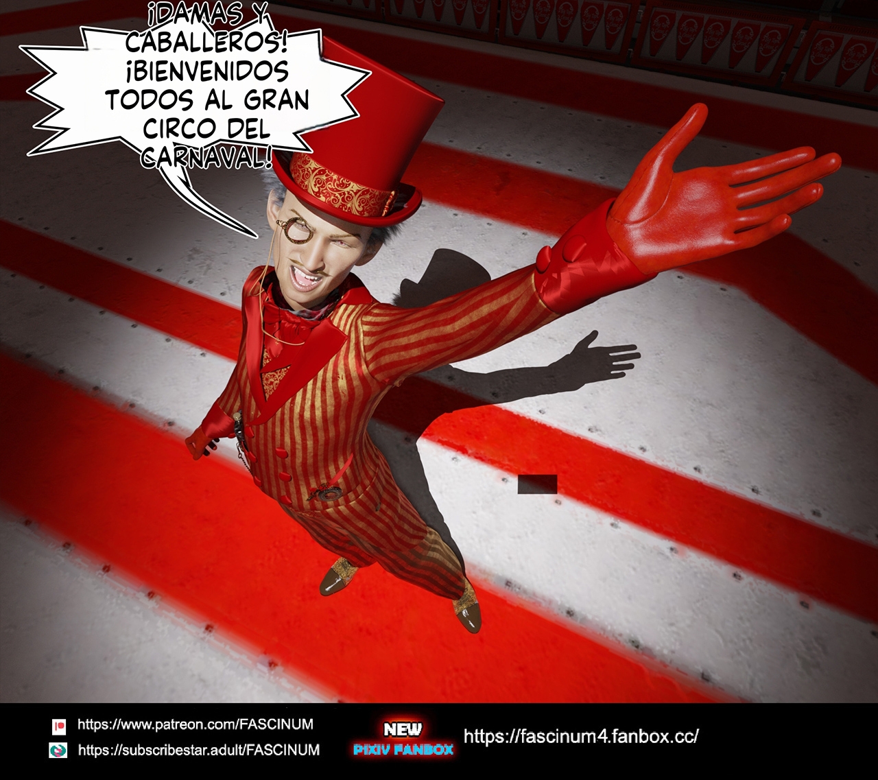 [Fascinum] The Big CARNIVAL CIRCUS parte 1 (Comic Porn)