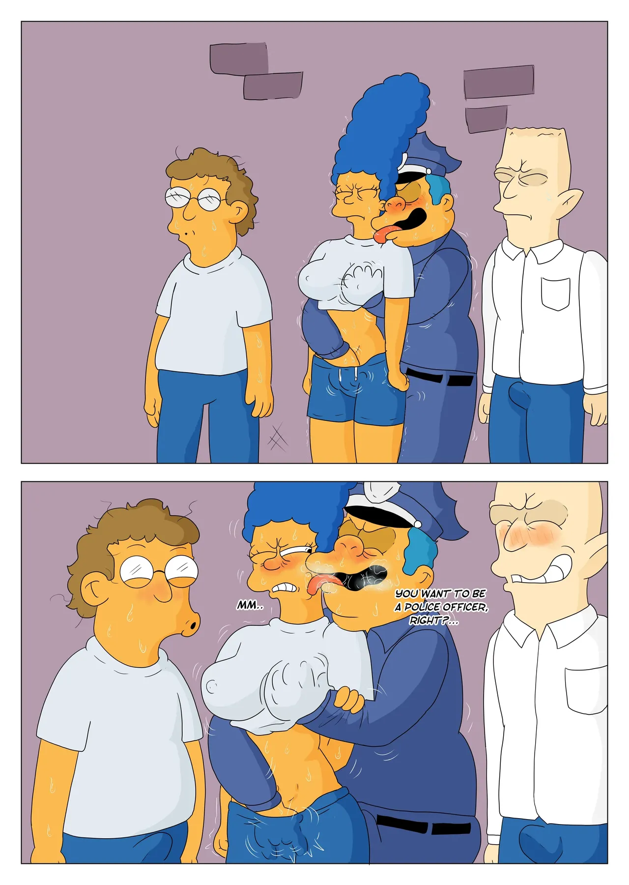 [Marecattus] Marge Police (The Simpsons)