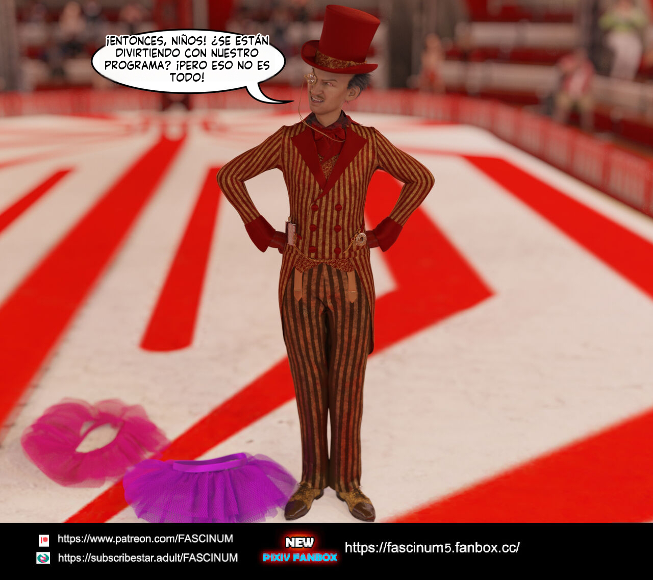 [Fascinum] The Big CARNIVAL CIRCUS parte 4 (Comic Porn)
