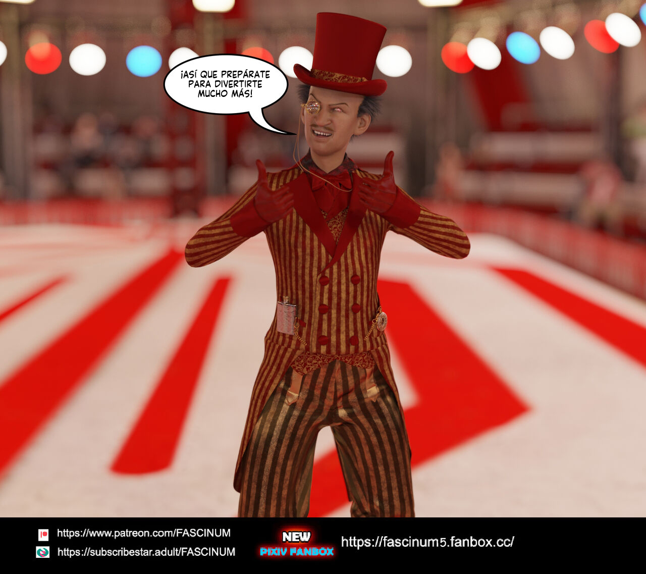 [Fascinum] The Big CARNIVAL CIRCUS parte 4 (Comic Porn)