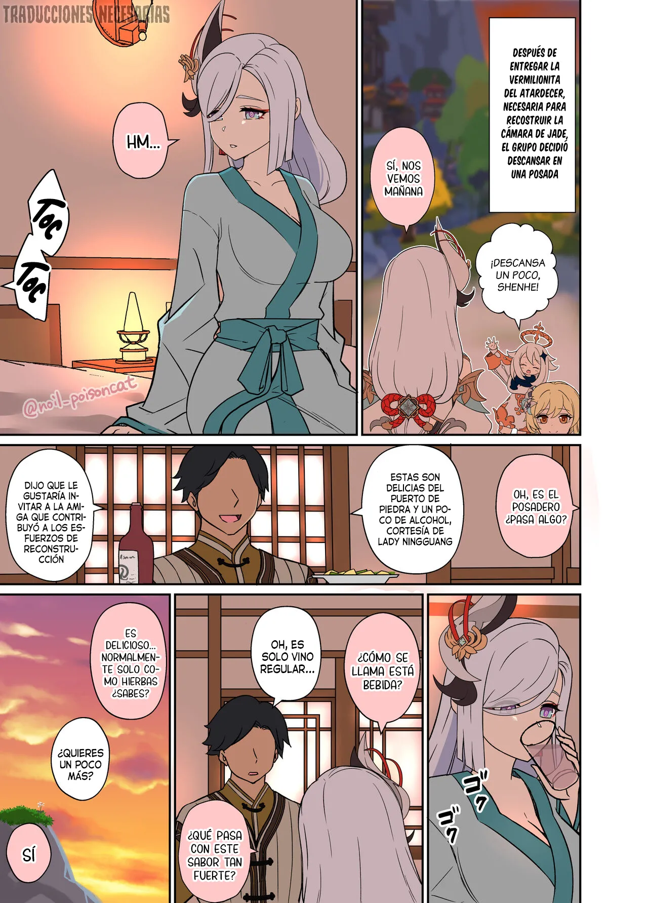 [Dokuneko Noil] Deisui Shita Shenhe ni Warui Koto o Suru Hanashi (Genshin Impact)