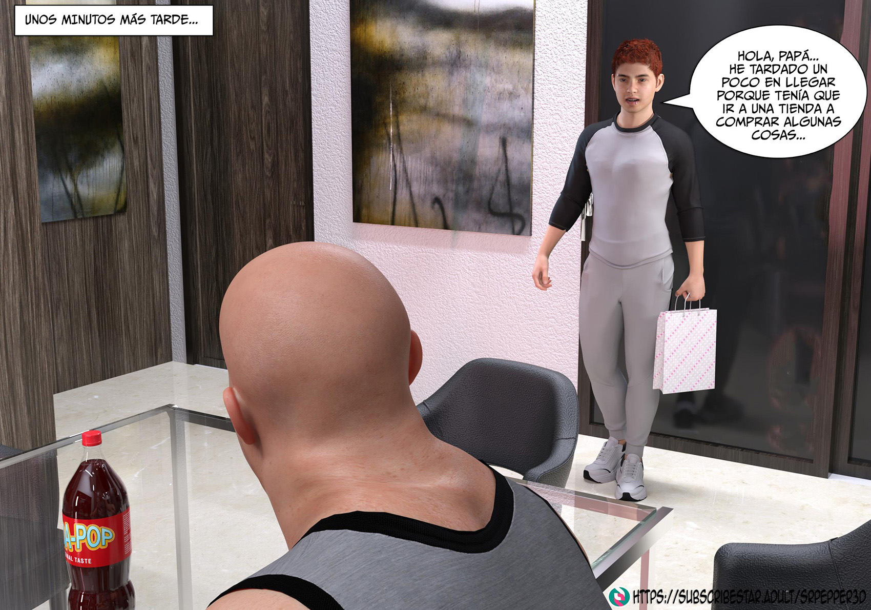 [Sr.Pepper] My TEACHER is my STEPMOM parte 1 (Comic Porn)