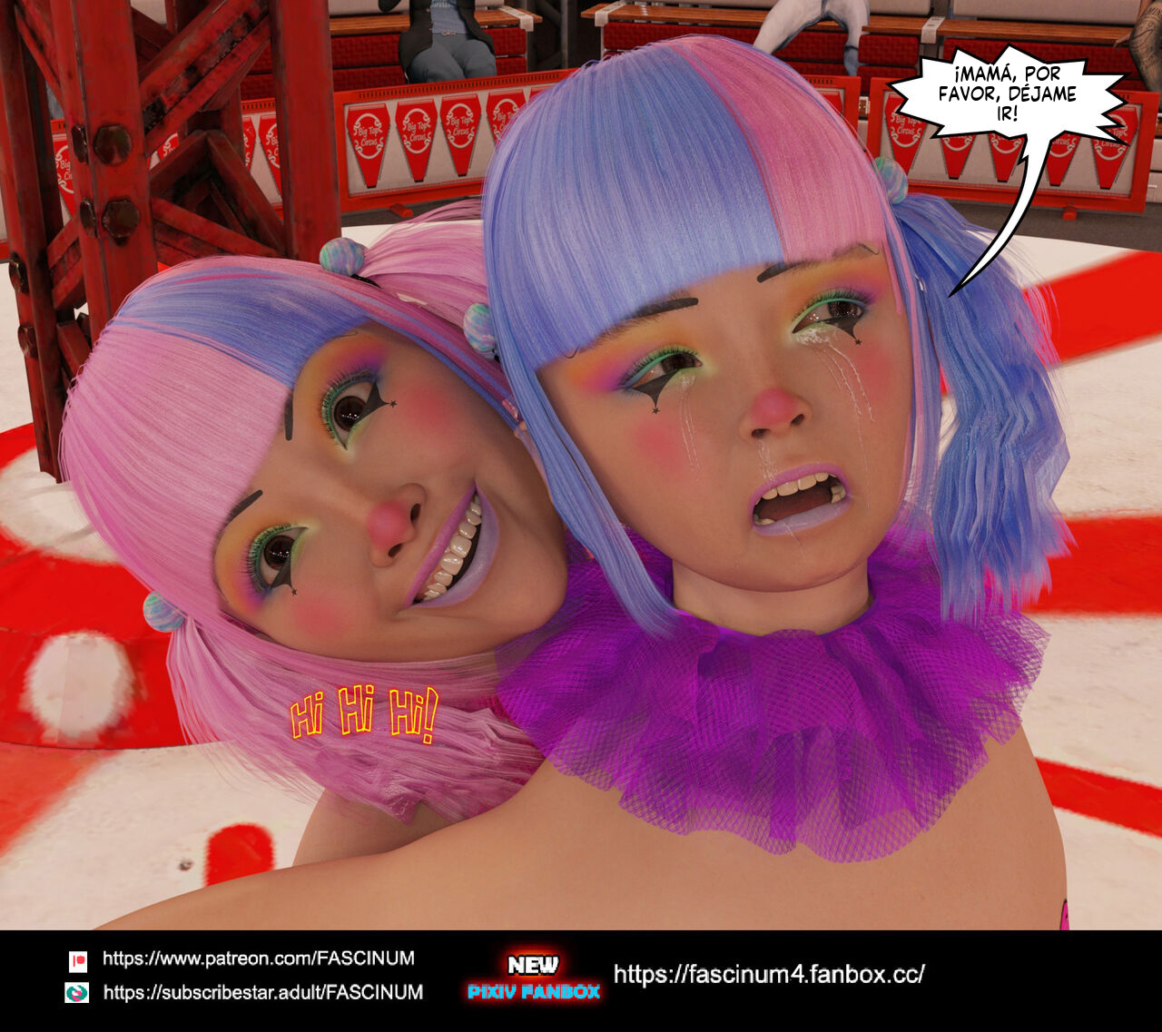 [Fascinum] The Big CARNIVAL CIRCUS parte 3 (Comic Porn)